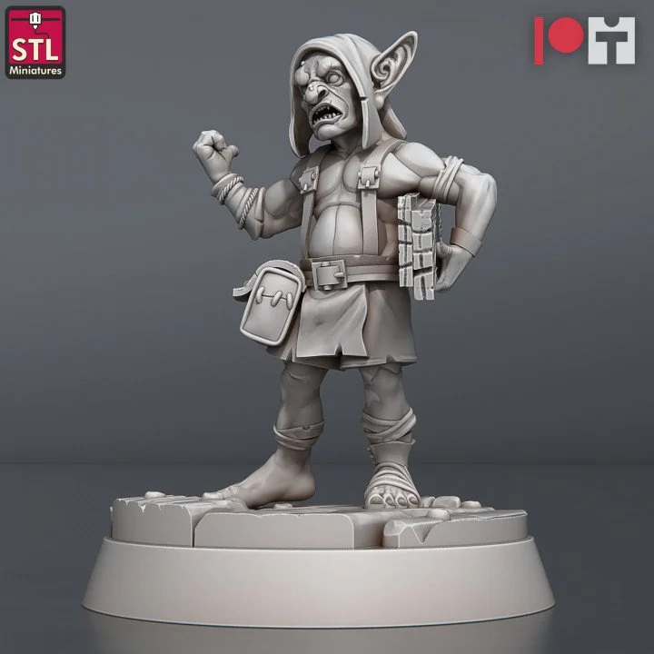 Goblin Worker Carrying Planks