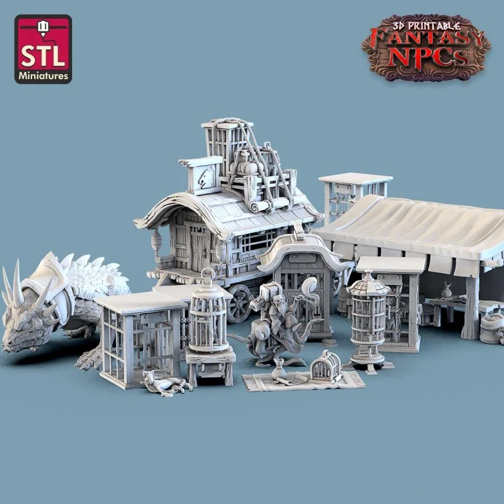 Exotic Pet Vendor Set