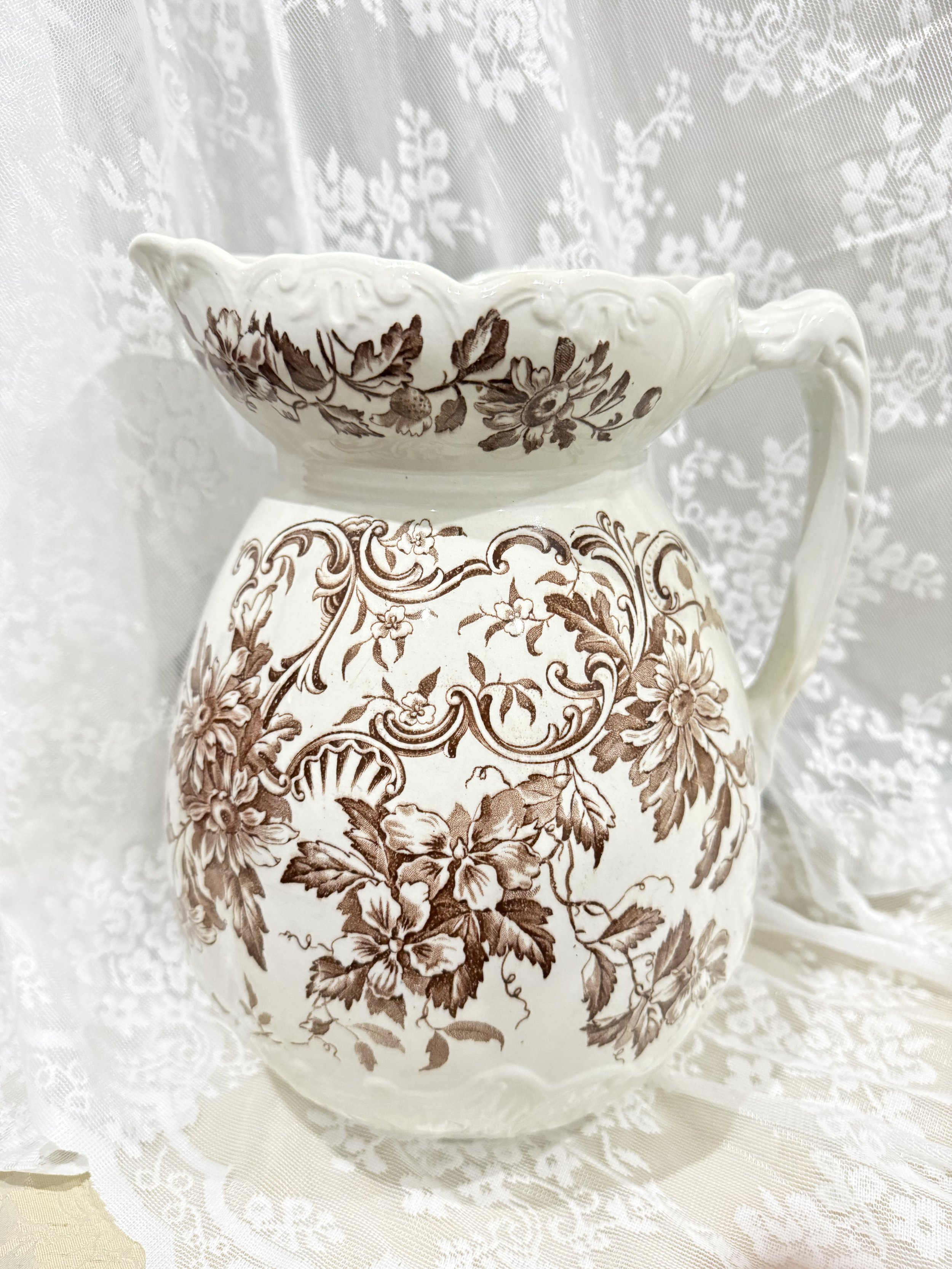 Pitcher and Wash Basin Bowl