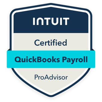 Intuit QuickBooks Payroll Certified ProAdvisor badge
