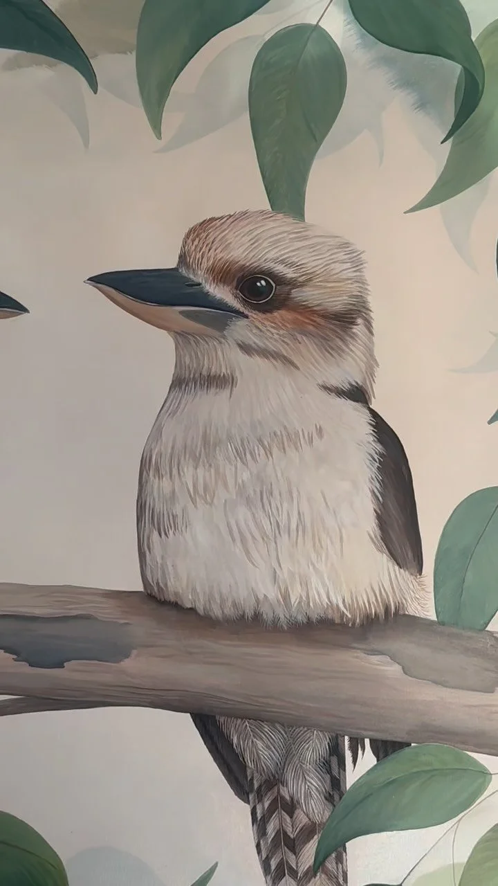 A touch more progress on these lovely kookaburras ποΈ