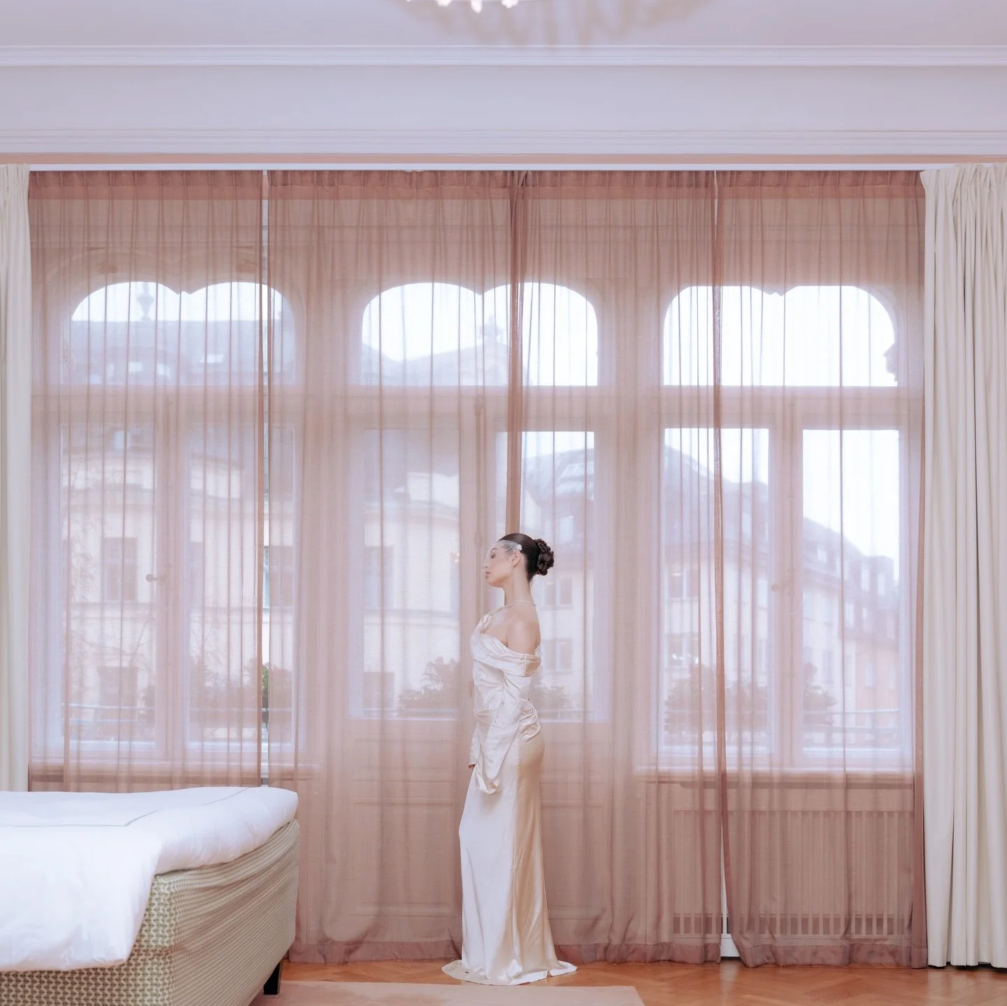 This editorial was a dream laced in pink and satin. Shot at @thesparrowstockholm in collaboration with an amazing team of women, this shoot created the space for us to get out of our own heads and foster that creative release that can sometimes feel 