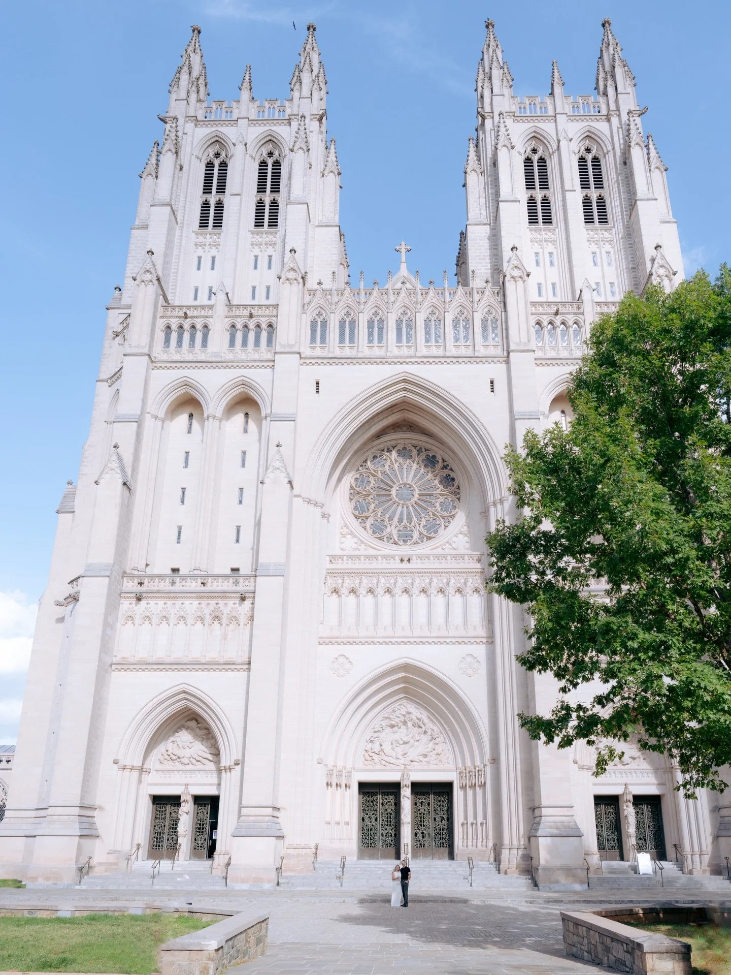 The world can feel vast and monumental but shrinks the moment you lock eyes with your love. 

Beneath all that architecture and history, it was never about the scale of this place. It was about the steadiness in your hands, the quiet certainty of you