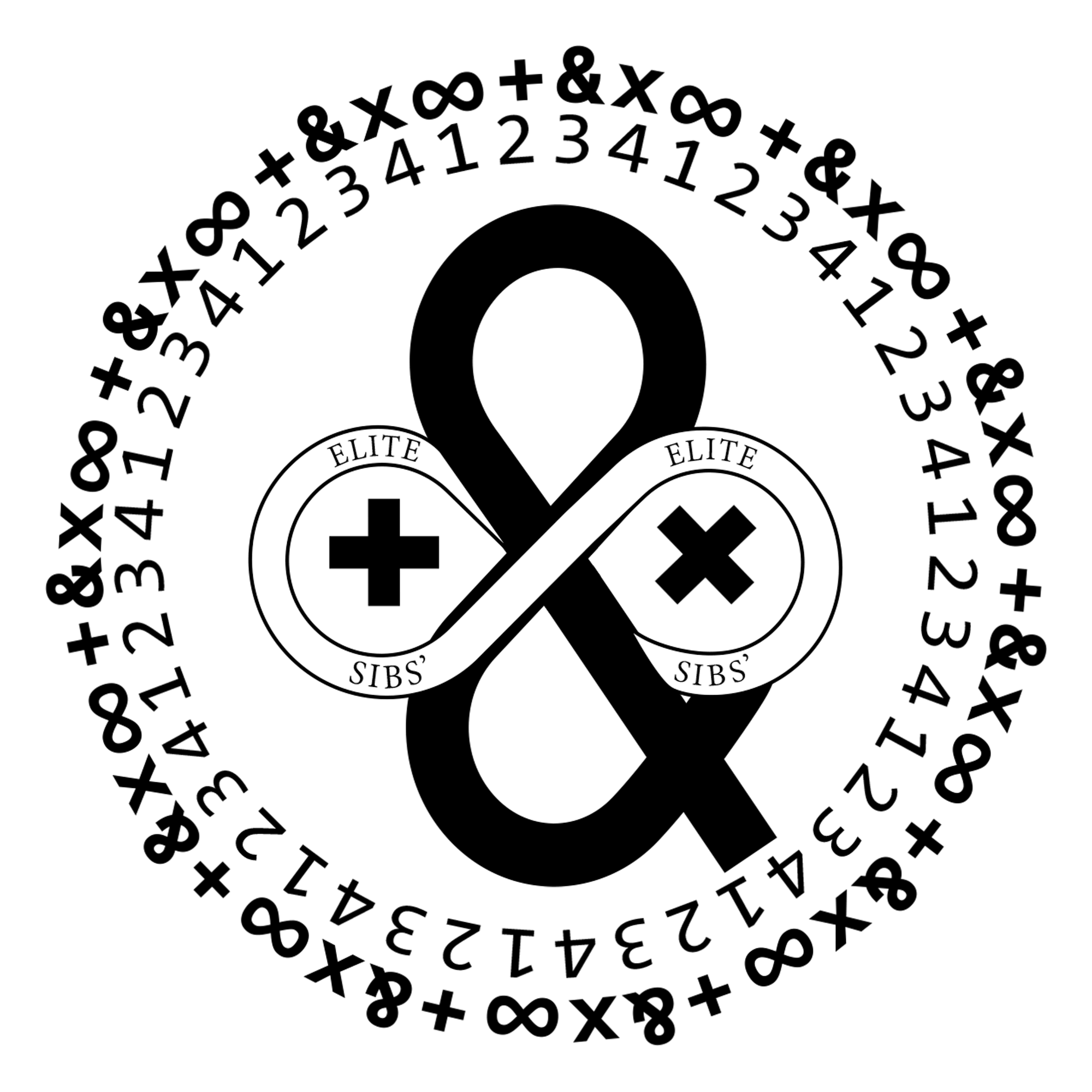 EliteSibs B&W.gif