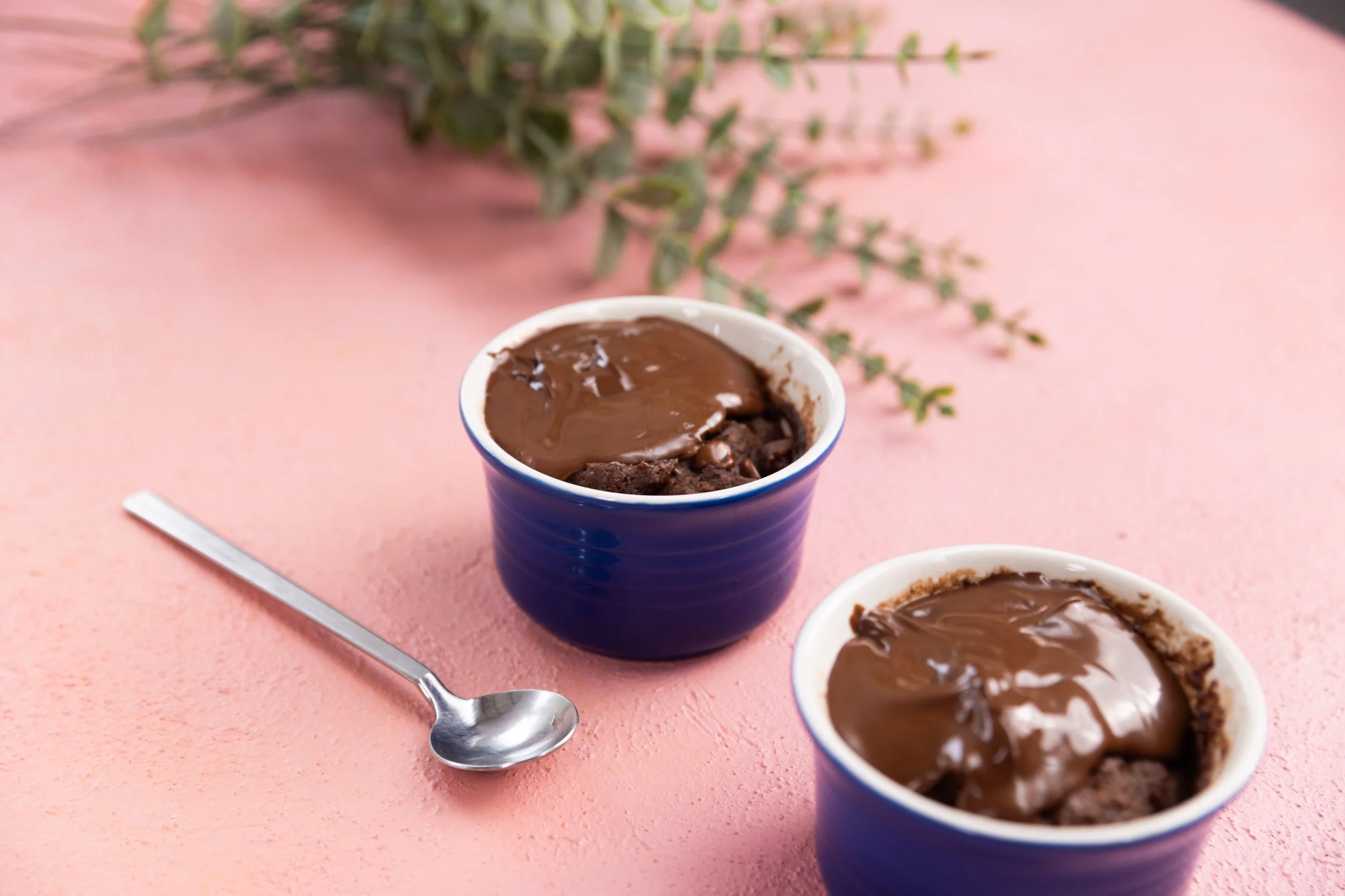 Chocolate Mug Cake with Nutella