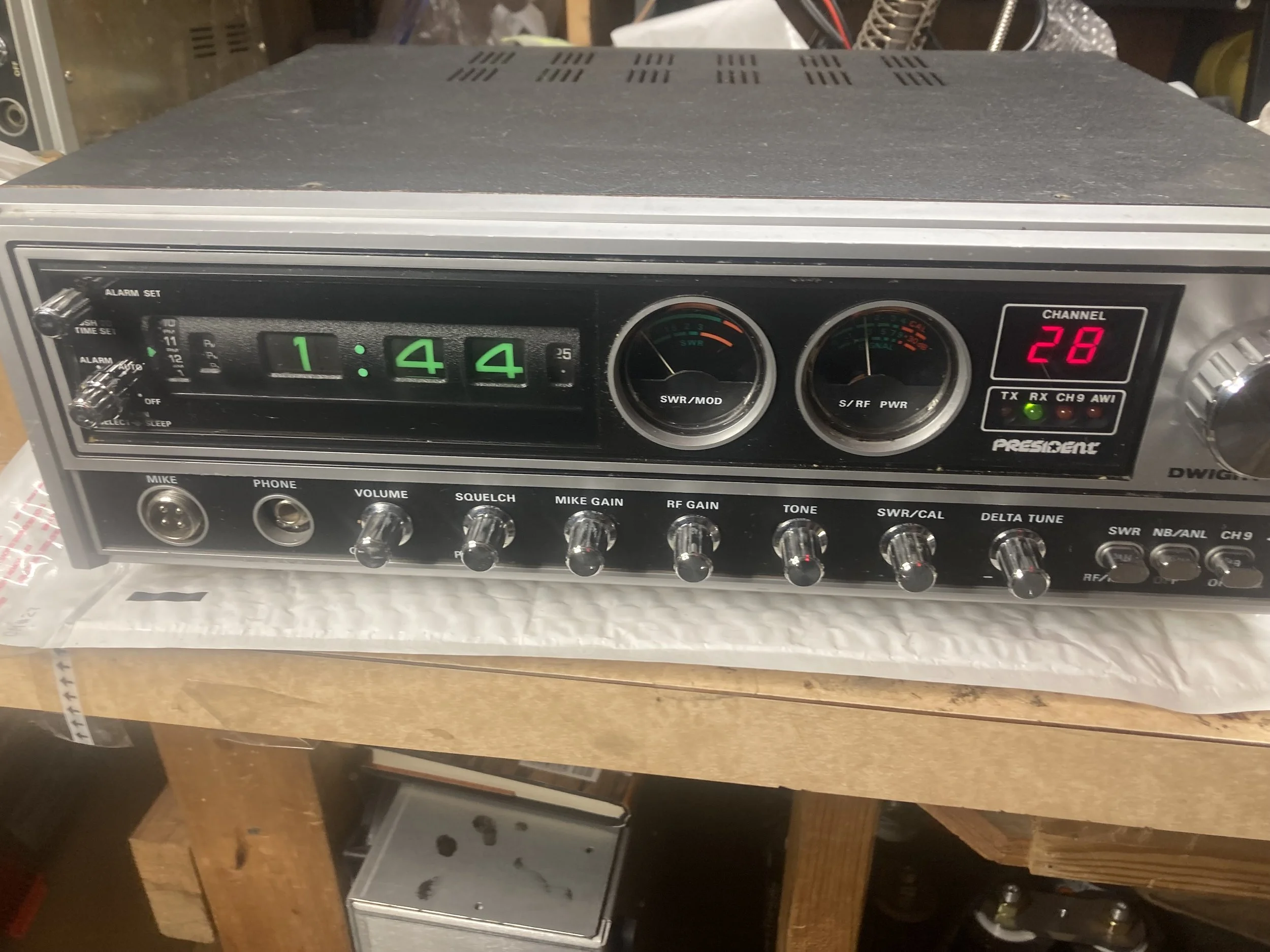 President Dwight base station