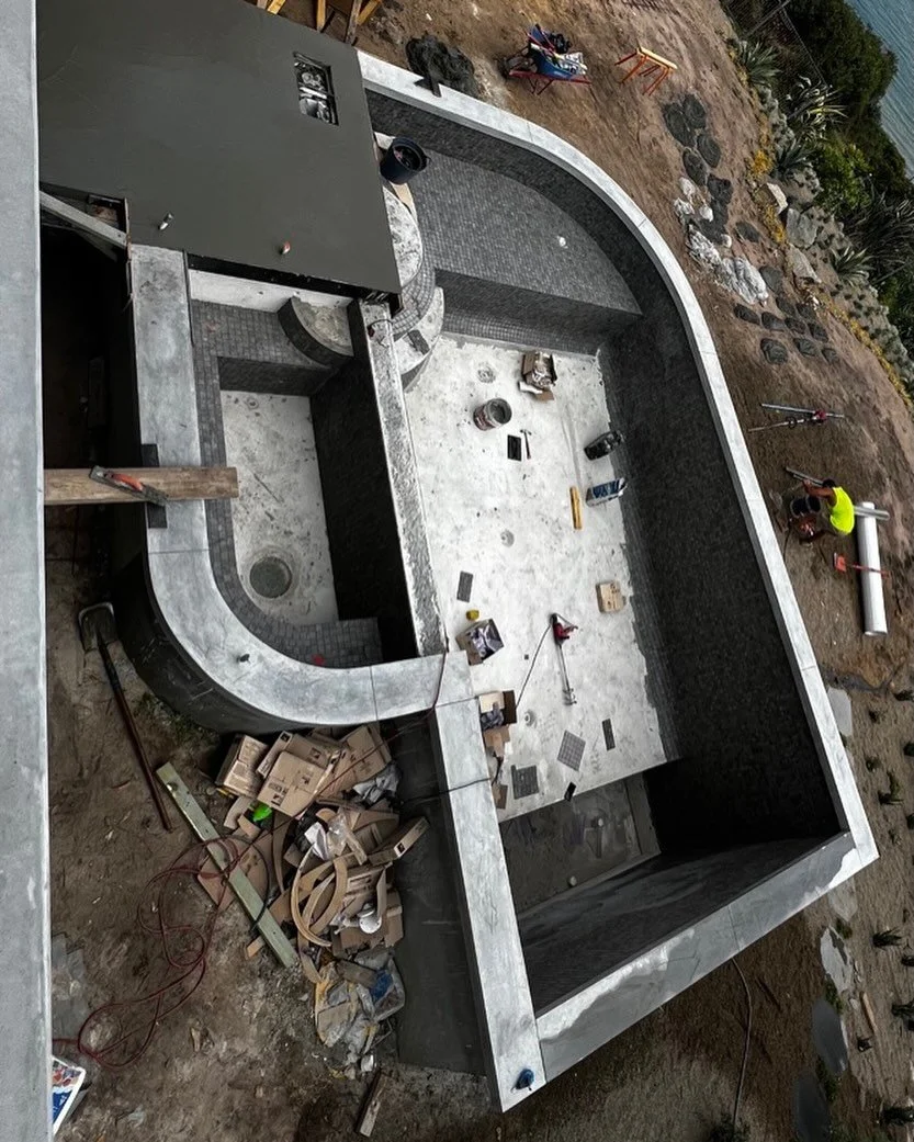 Another day on site&hellip; another CHD dream beginning to take shape 🌊

At Colin Hyett Design, it is never just about planting a garden&hellip; it is about creative direction across every single layer of the project. From the shape of the pool&hell