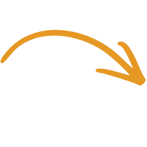 Orange arrow pointing downward and to the right, indicating direction.