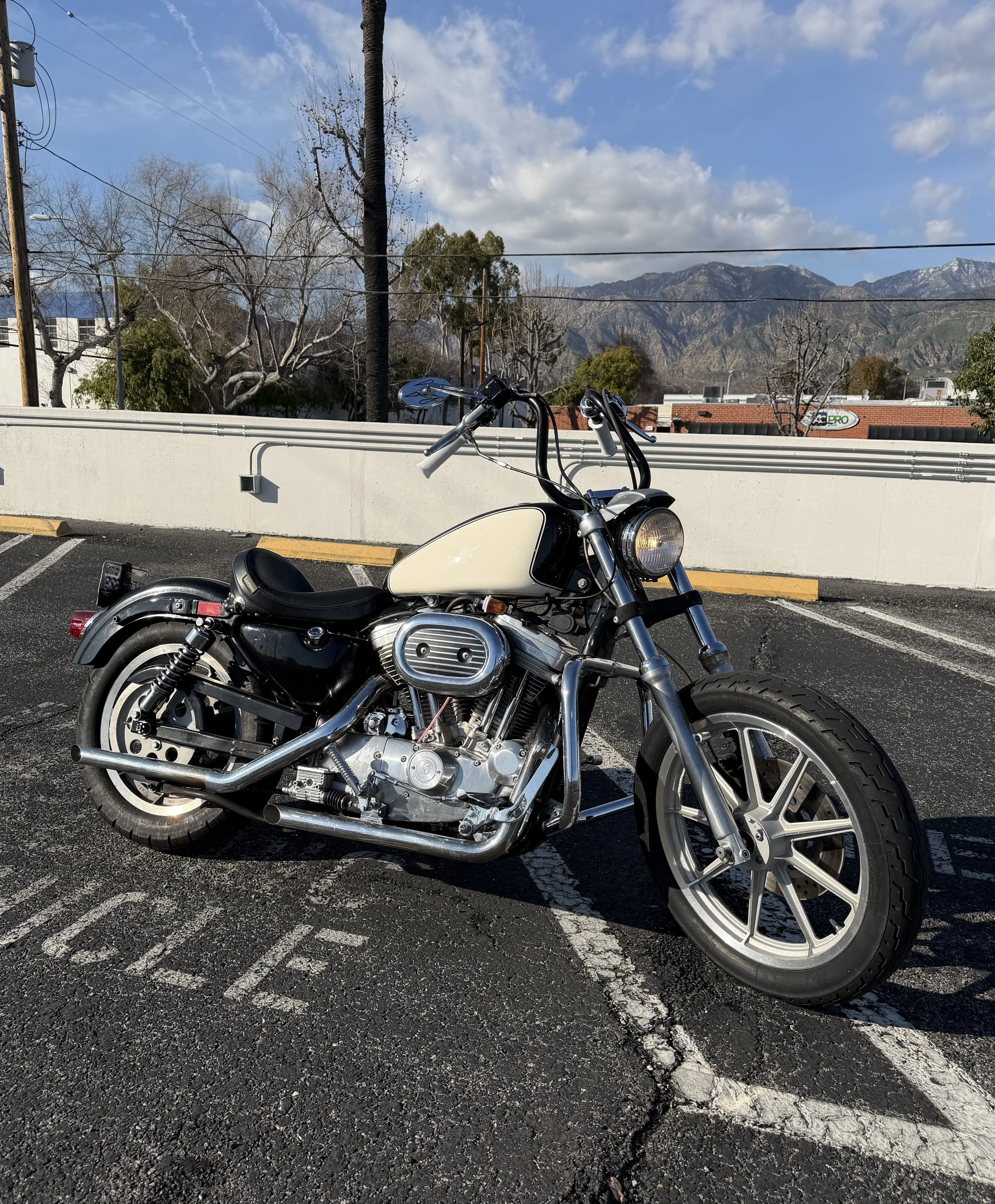 1993 HARLEY-DAVIDSON XLH883 HUGGER(SOLID)