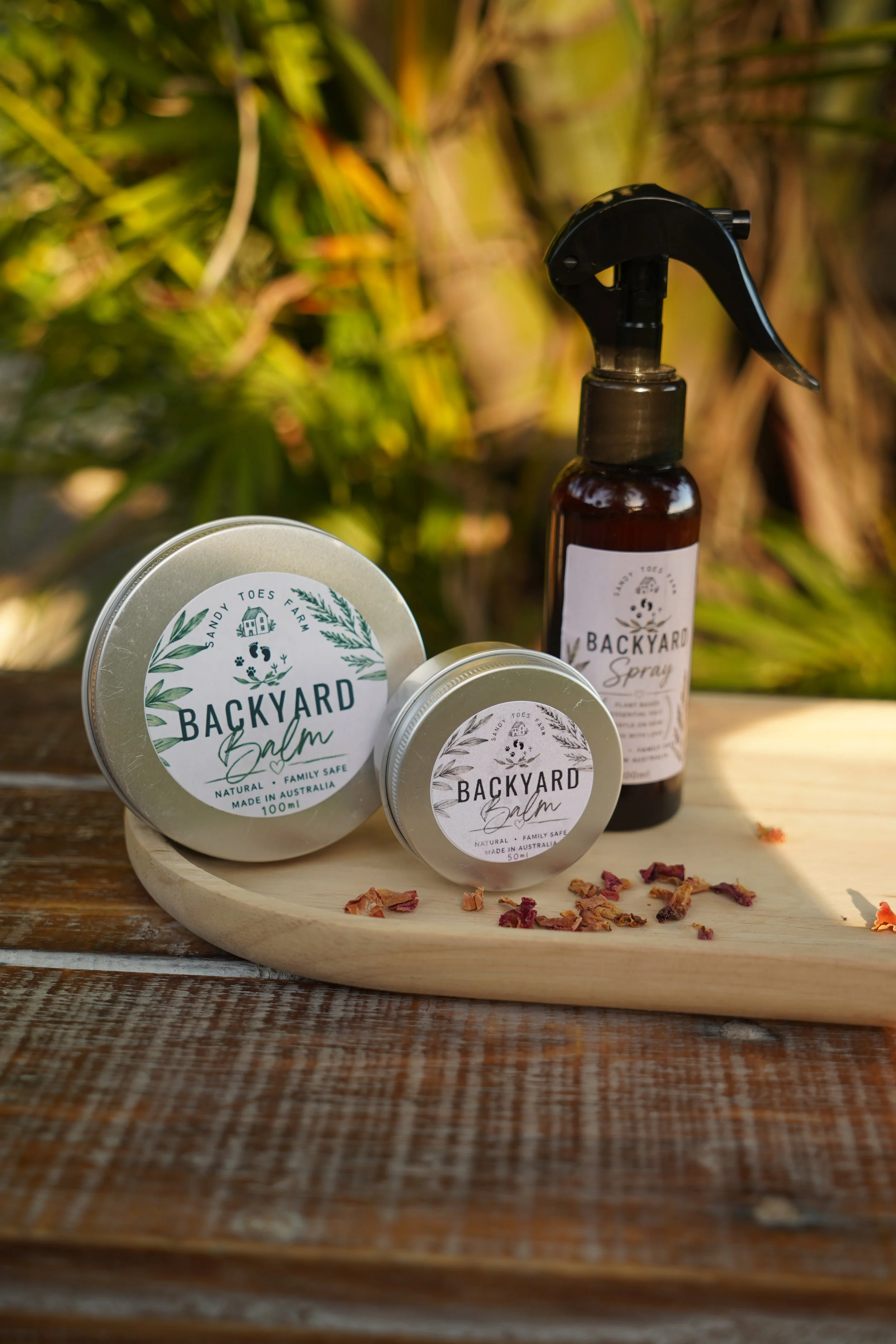 Backyard Spray & Balm Bundle