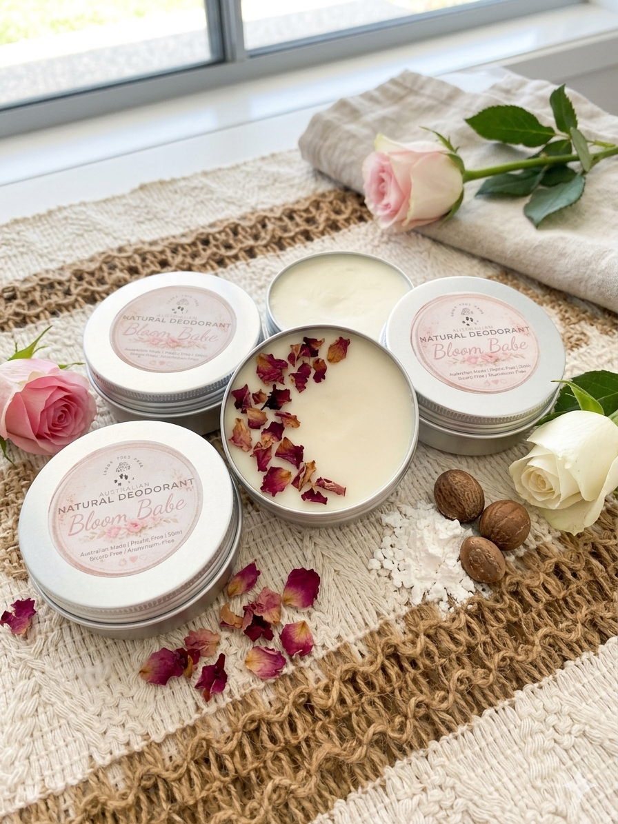 Natural Deodorant Tins