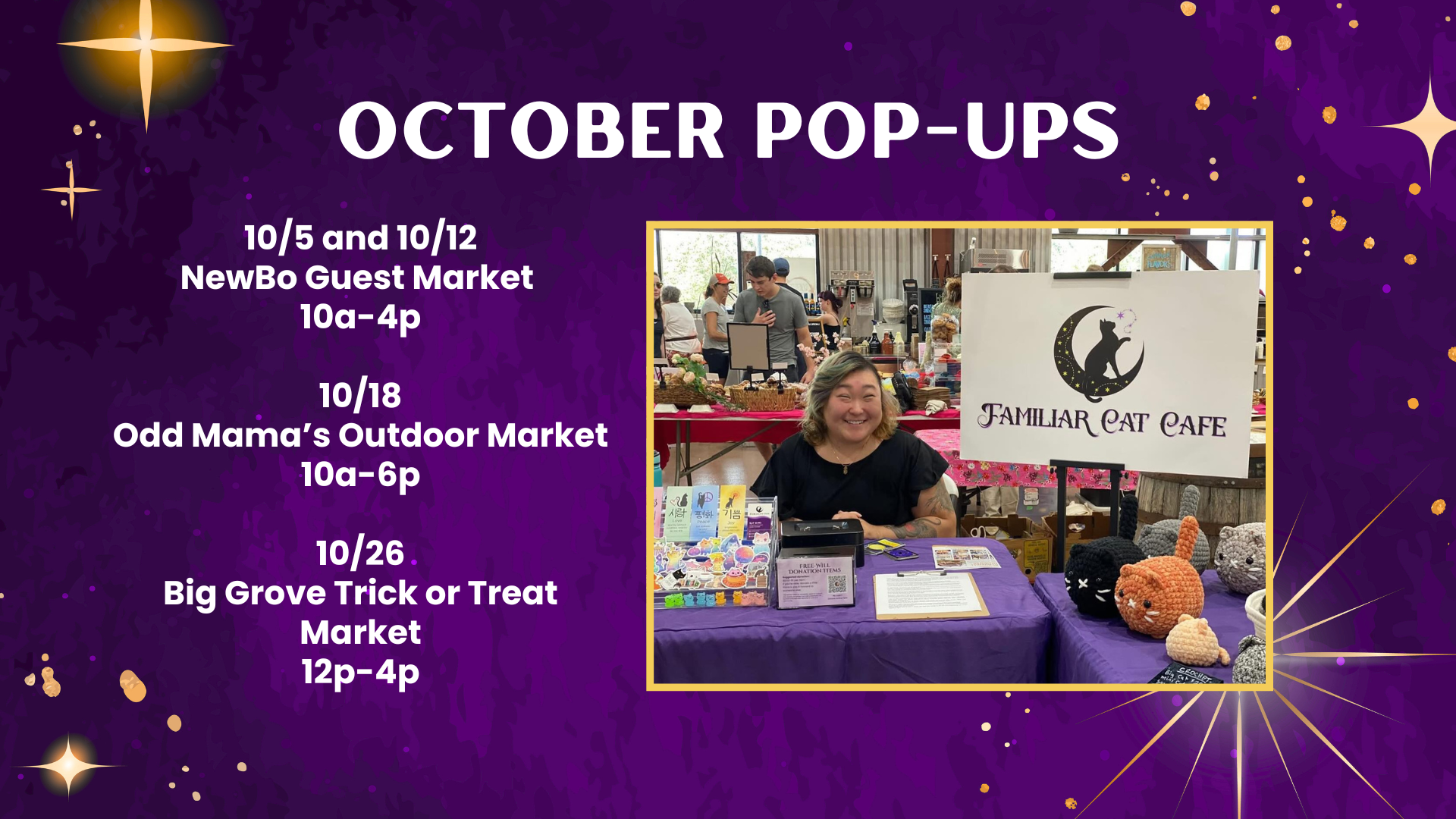 Guest Vendor at NewBo City Market