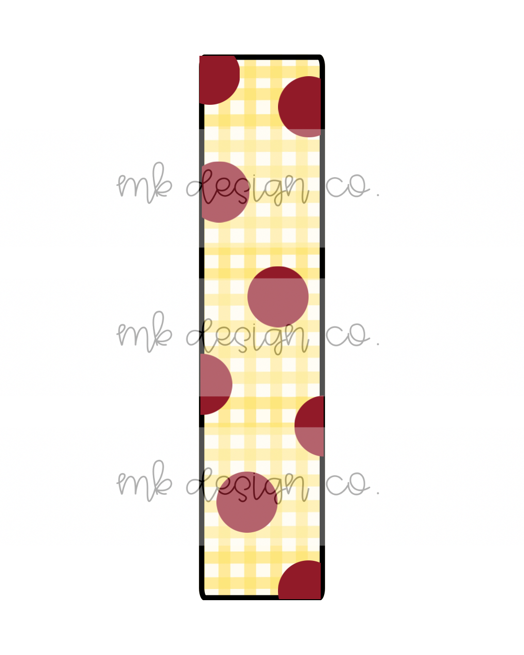 Polka Dot Porch Leaner