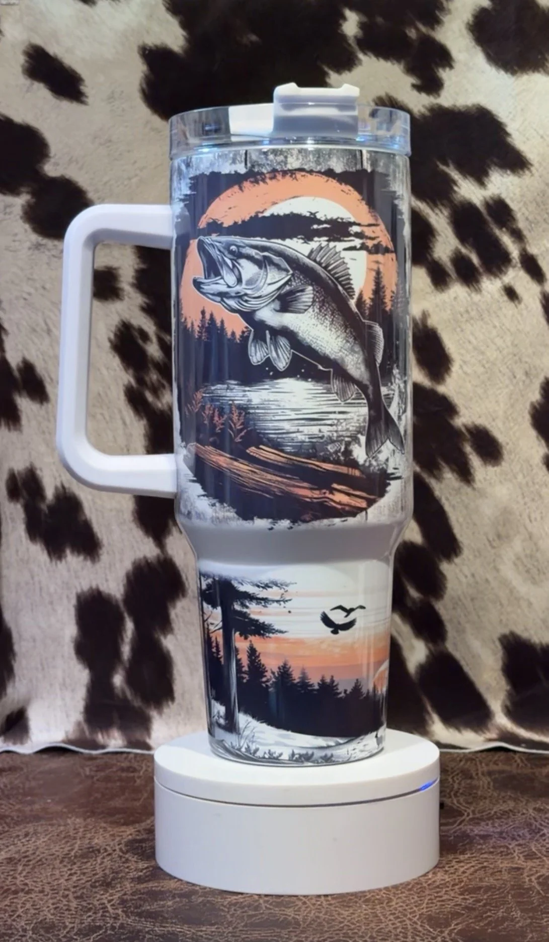 Gone Huntin’, Gone Fishin’ 40 oz Tumbler