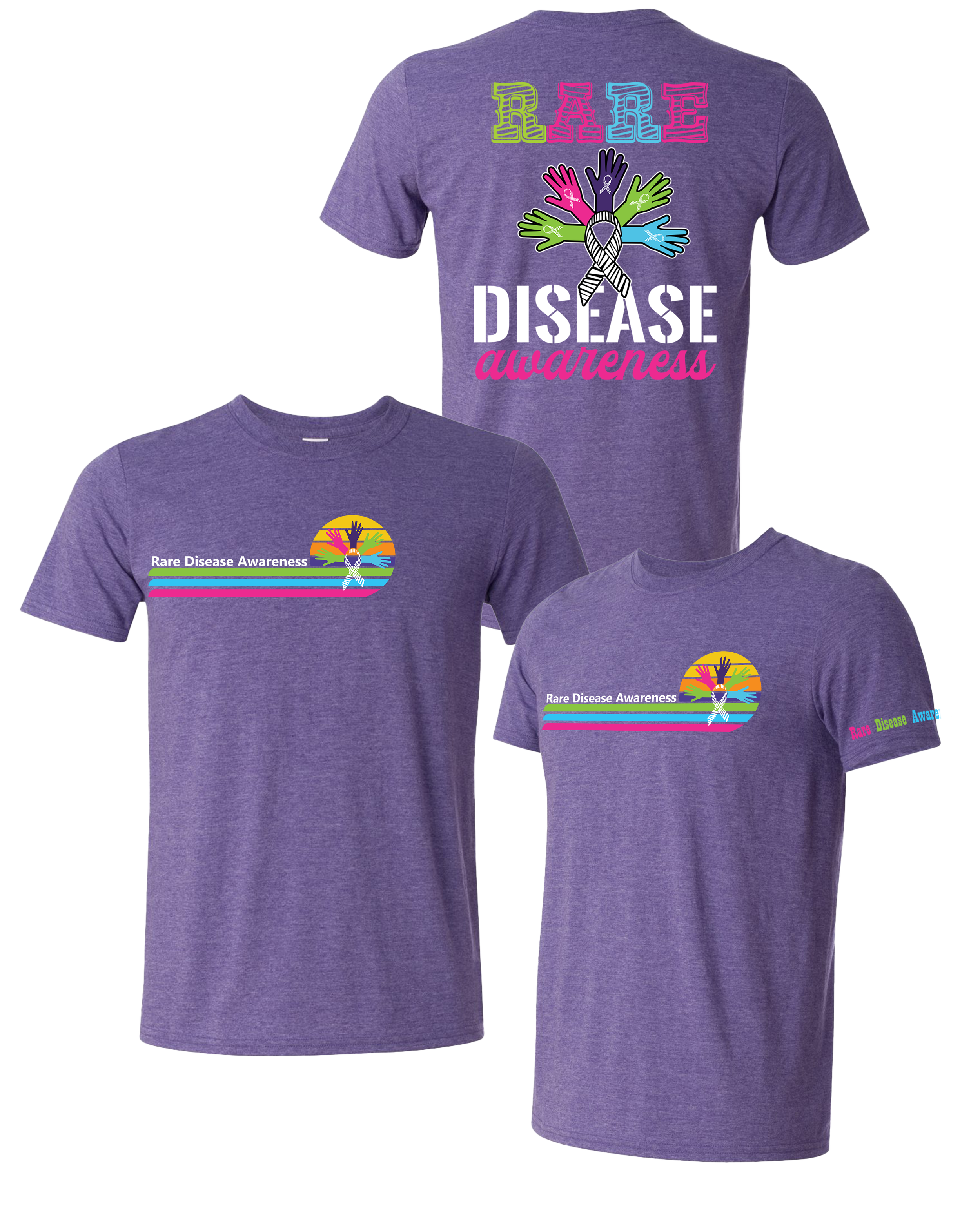 Rare Disease Awareness on Short Sleeve T-Shirt