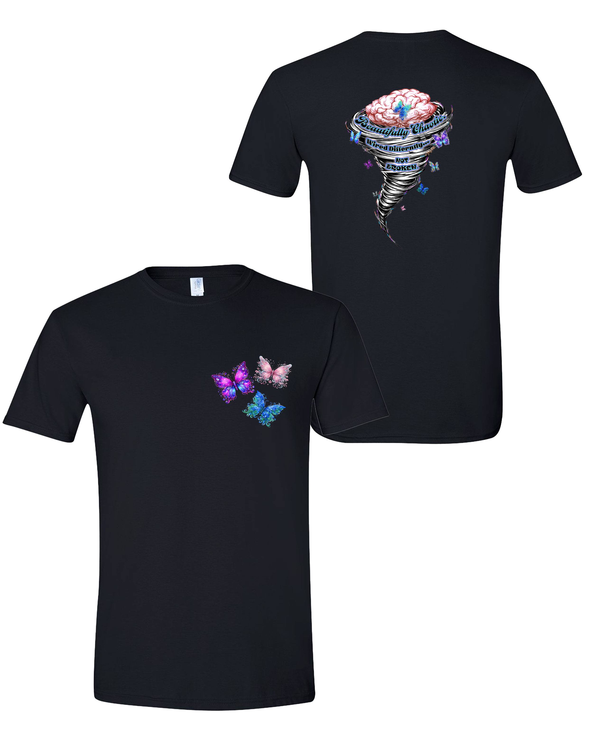 Beautifully Chaotic – Wired Differently Tee