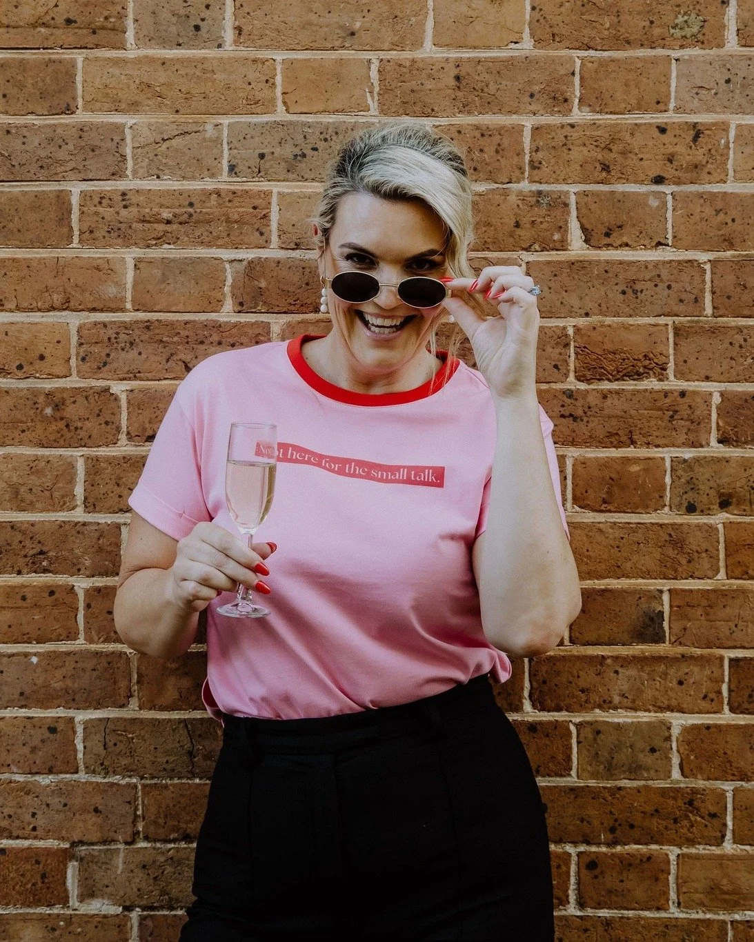 Because we&rsquo;re not here for the small talk&hellip;

Thrilled to get our hands on this exclusive tee from @savvithelabel new The Bold Era collection, ahead of their exciting International Women&rsquo;s Day "Future Her" event on March 6.