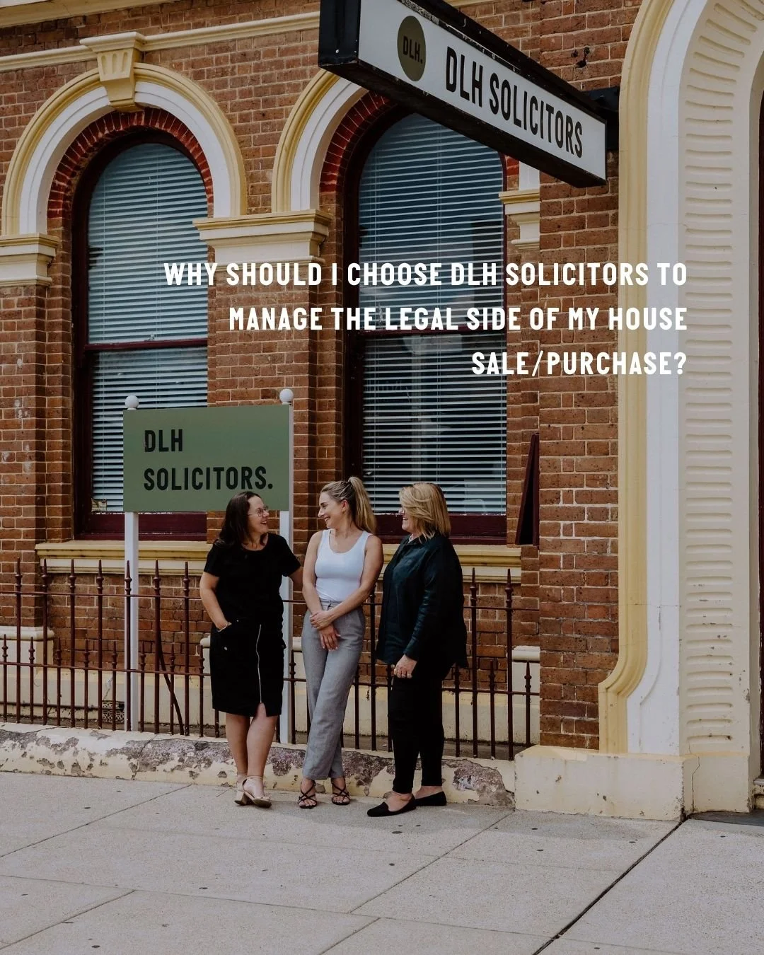 Looking for a solicitor to manage your next property sale or purchase? You&rsquo;ve come to the right place 😉

Swipe to see why your property transaction is in good hands at DLH Solicitors, and why thousands of locals continue to choose us to manage