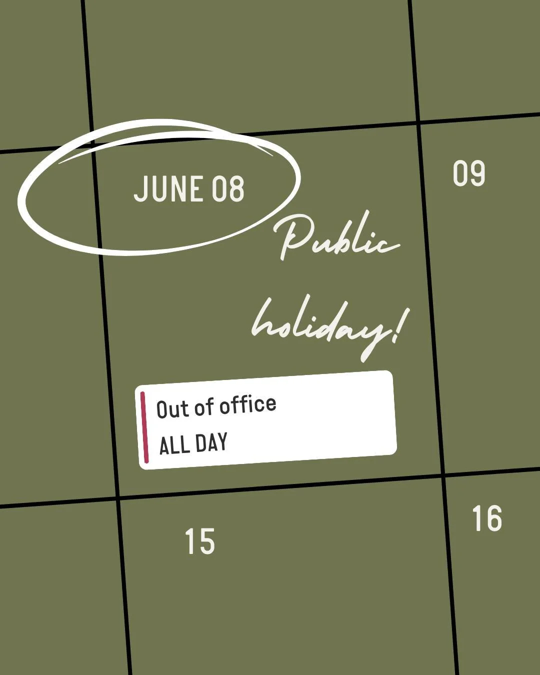 Wishing everyone a happy &amp; safe King&rsquo;s Birthday long weekend.

Our office will be closed on Monday, June 8, for the public holiday. 

We will re-open at 9am on Tuesday, June 9.
