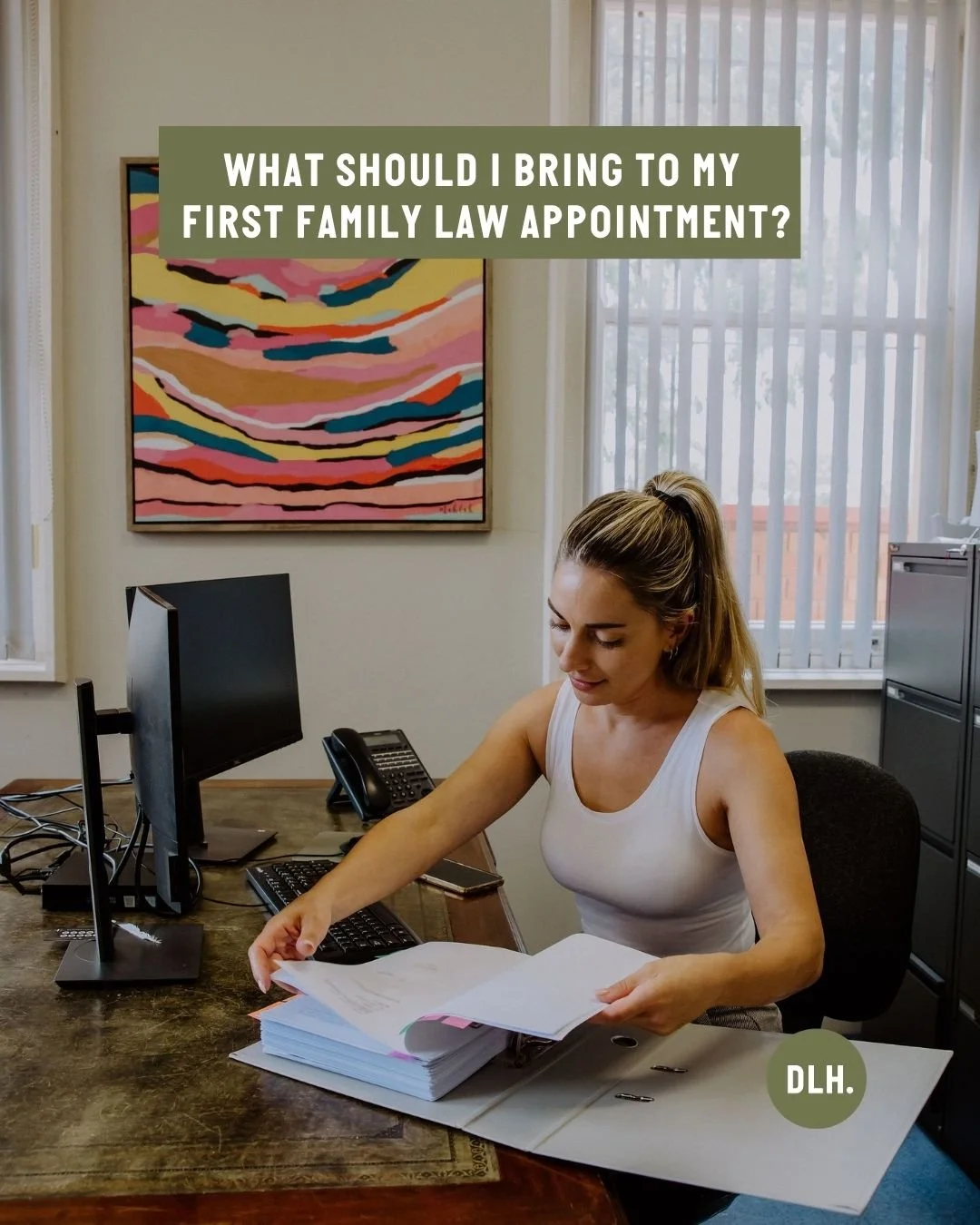 Heading to your first family law appointment? A little preparation goes a long way. 

Swipe for our first appointment checklist &ndash; we&rsquo;ve pulled together all the key information you need to bring to your initial family law appointment with 