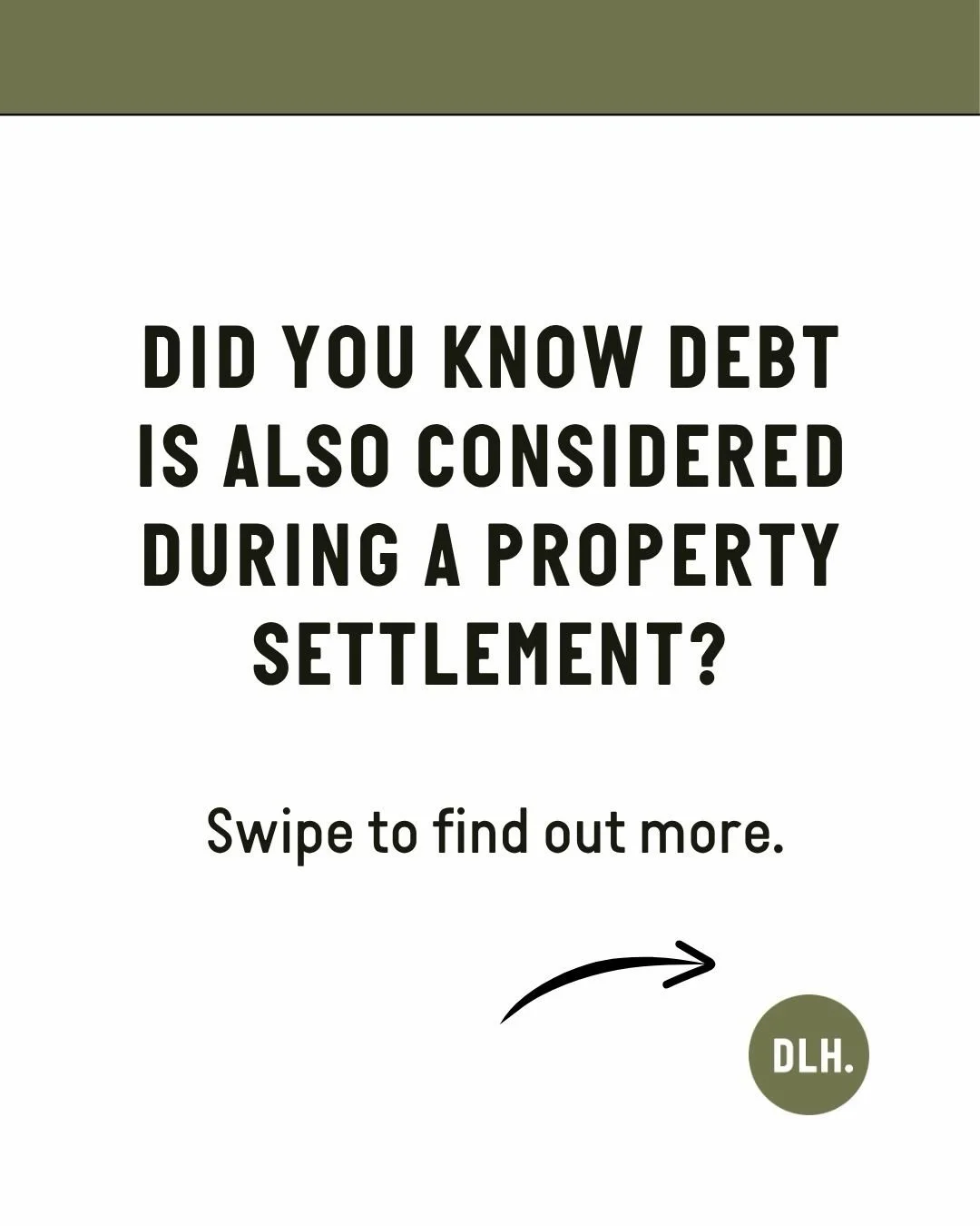 When separating from a partner, it&rsquo;s easy to focus on your assets &ndash; but what about your debts? 

Credit cards, personal loans, mortgages &amp; tax liabilities can all impact a property settlement &amp; your financial future. 

Getting pro