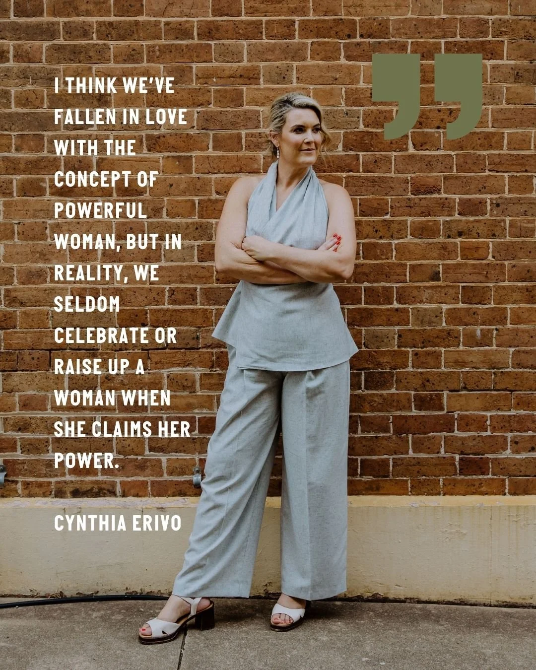 This quote sums everything our work with @girltalkmudgee is about &ndash; providing space for women to celebrate their wins &amp; step fully into their power. 

Because when women are empowered to lead, speak &amp; thrive authentically, everyone rise