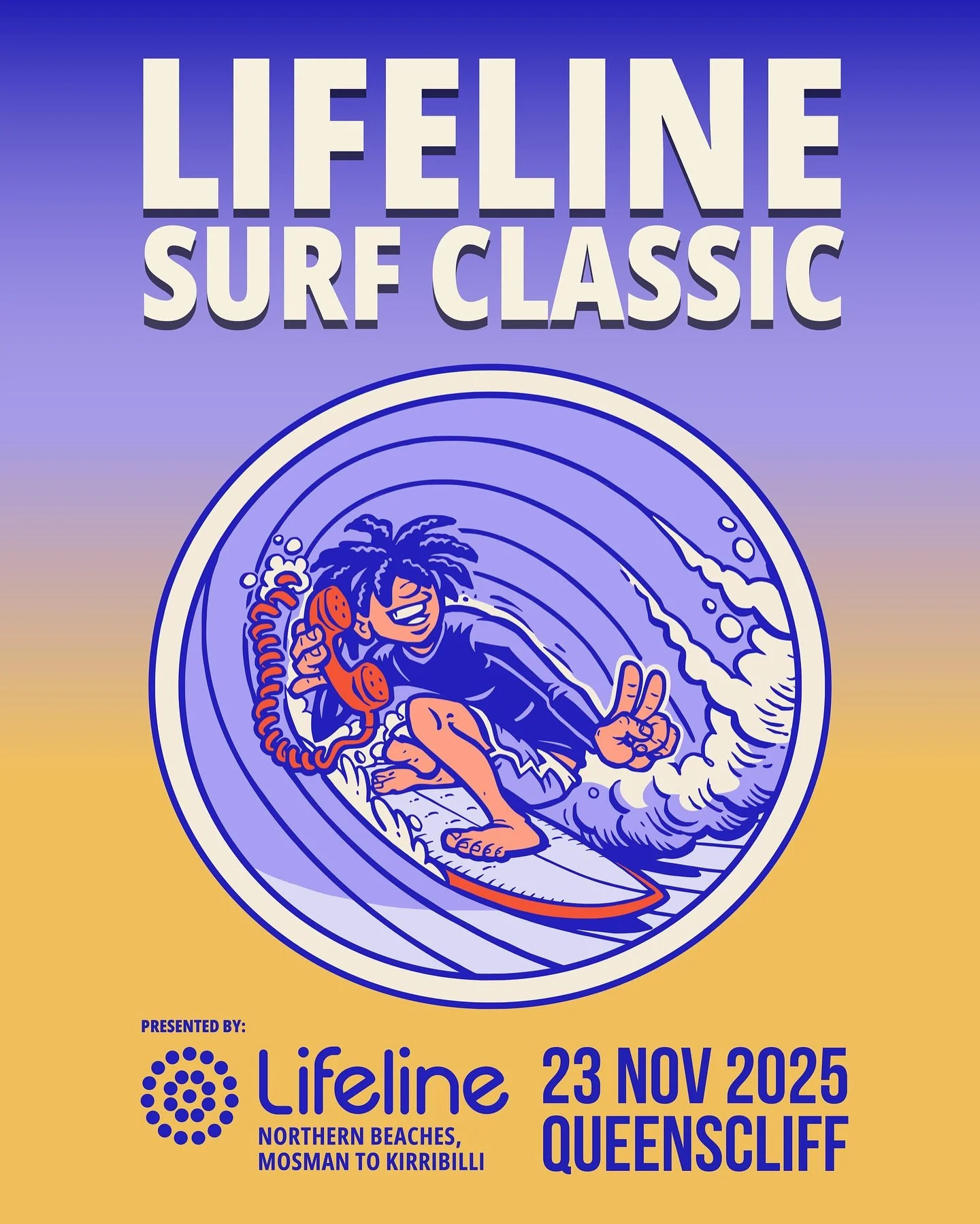 ‼️🚨LIFELINE SURF CLASSIC 2025🚨‼️

Once again we&rsquo;ll be surfing in this year&rsquo;s @lifelinenb Surf Classic tag team competition on the 23rd November! Lifeline is an incredibly important and critical charity that supports mental health and pe