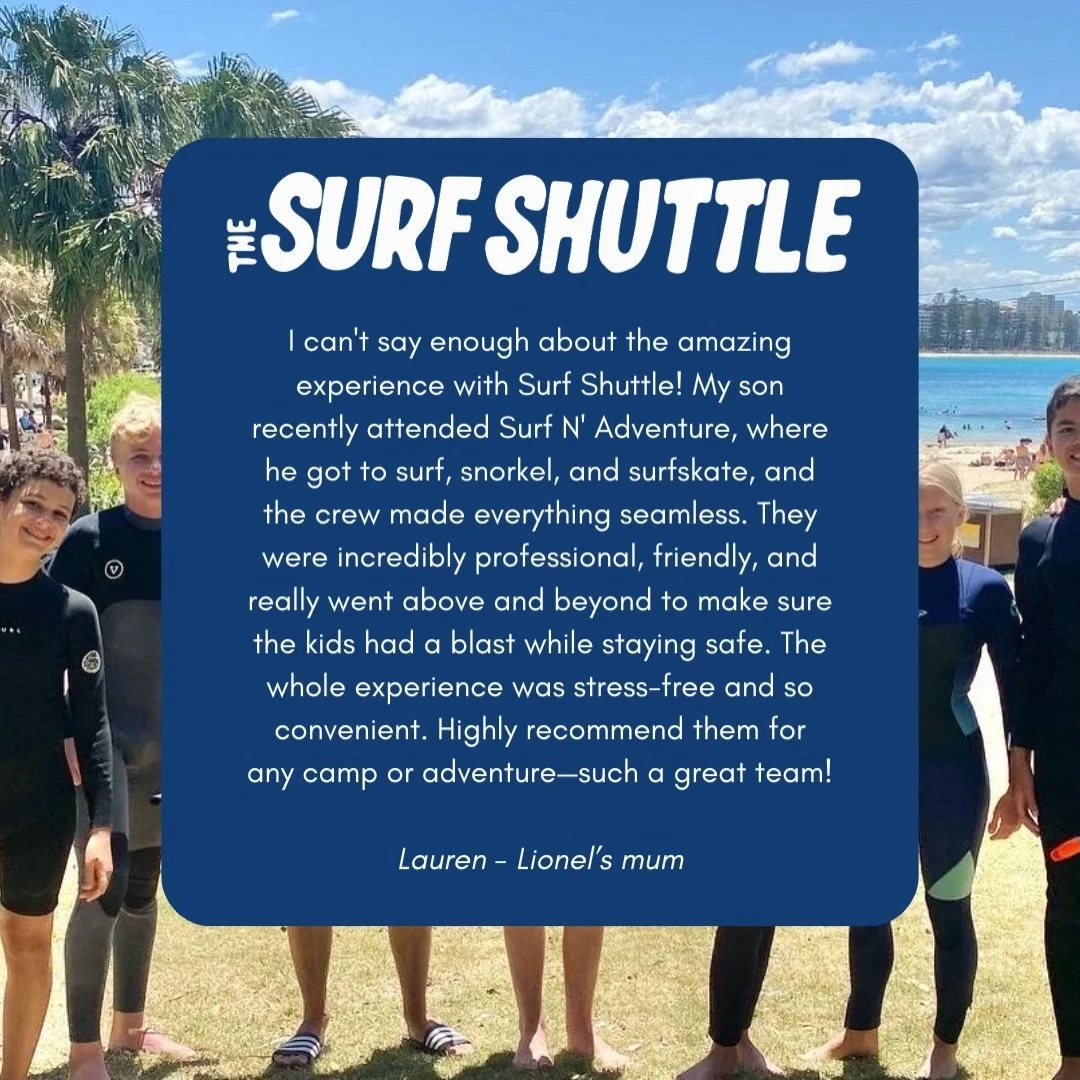 Need more reasons to sign your grom up for a Surf N&rsquo; Adventure day these school holidays?

✅ ocean-fueled, action-packed fun!
✅ excellent in-water supervision by our facilitators!
✅ convenient pick up &amp; drop off routes for working parents!
