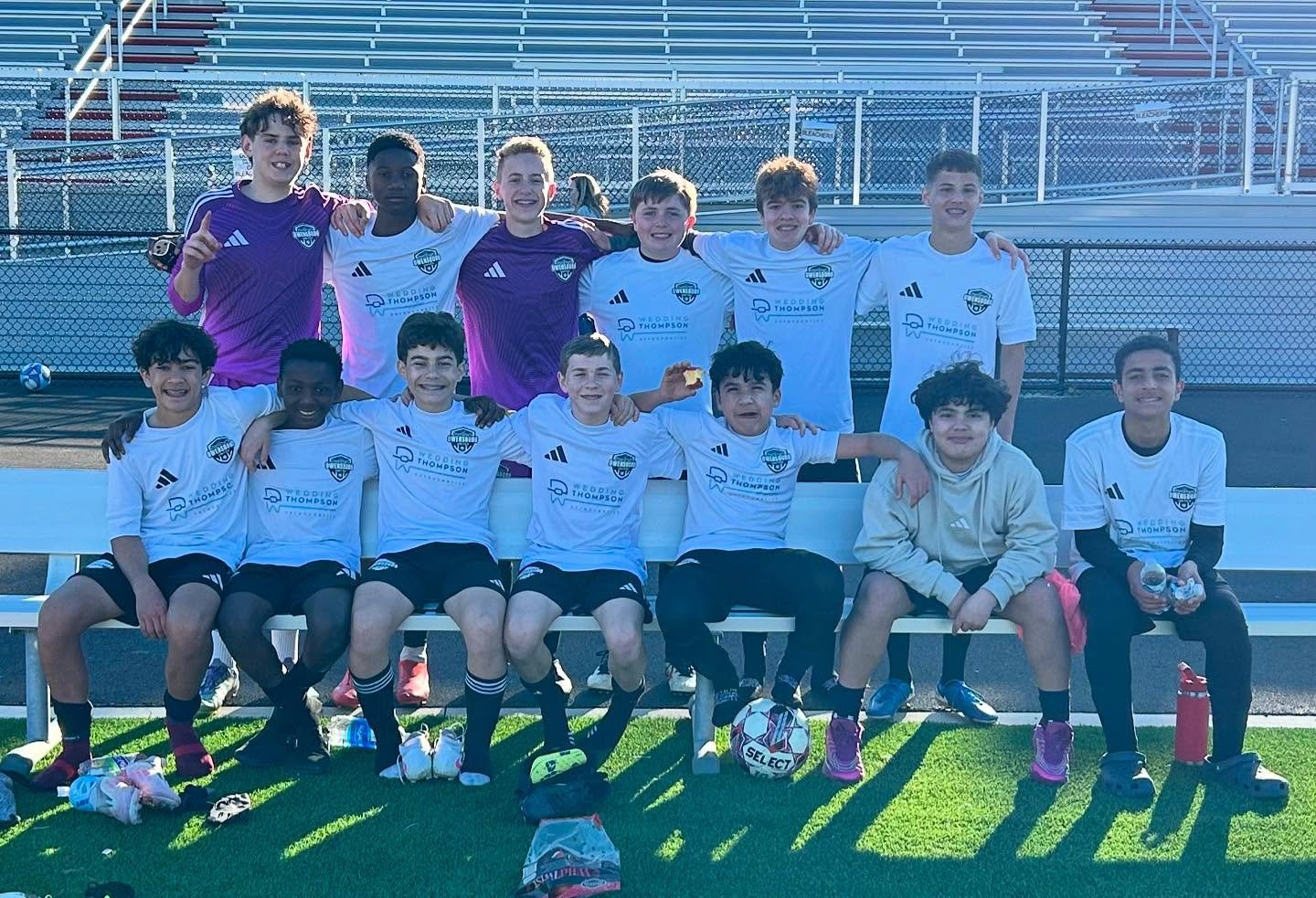 2012 boys! 2-0 yesterday and 3-0 on the season.

9 goals scored and 0 given up.&nbsp;&nbsp;🔝 the KPL. ✅