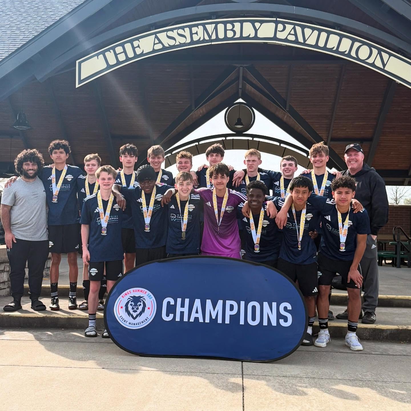 2011&rsquo;s Triple Crown Cup CHAMPIONS 👑👑👑🏆

8 goals scored, 0 conceded. 🛌 🧼