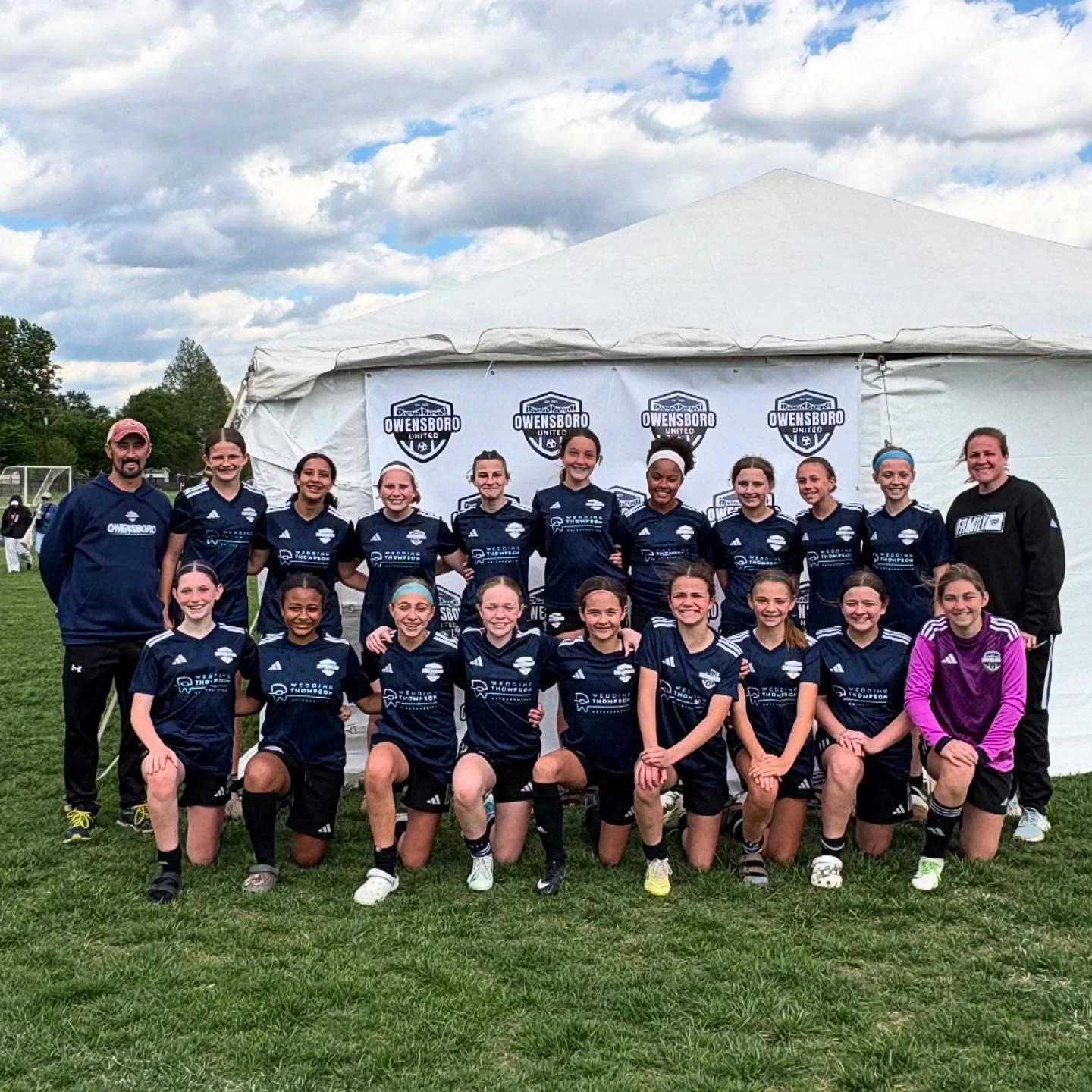 Our 2013 girls finished runners up this weekend. ⚽️