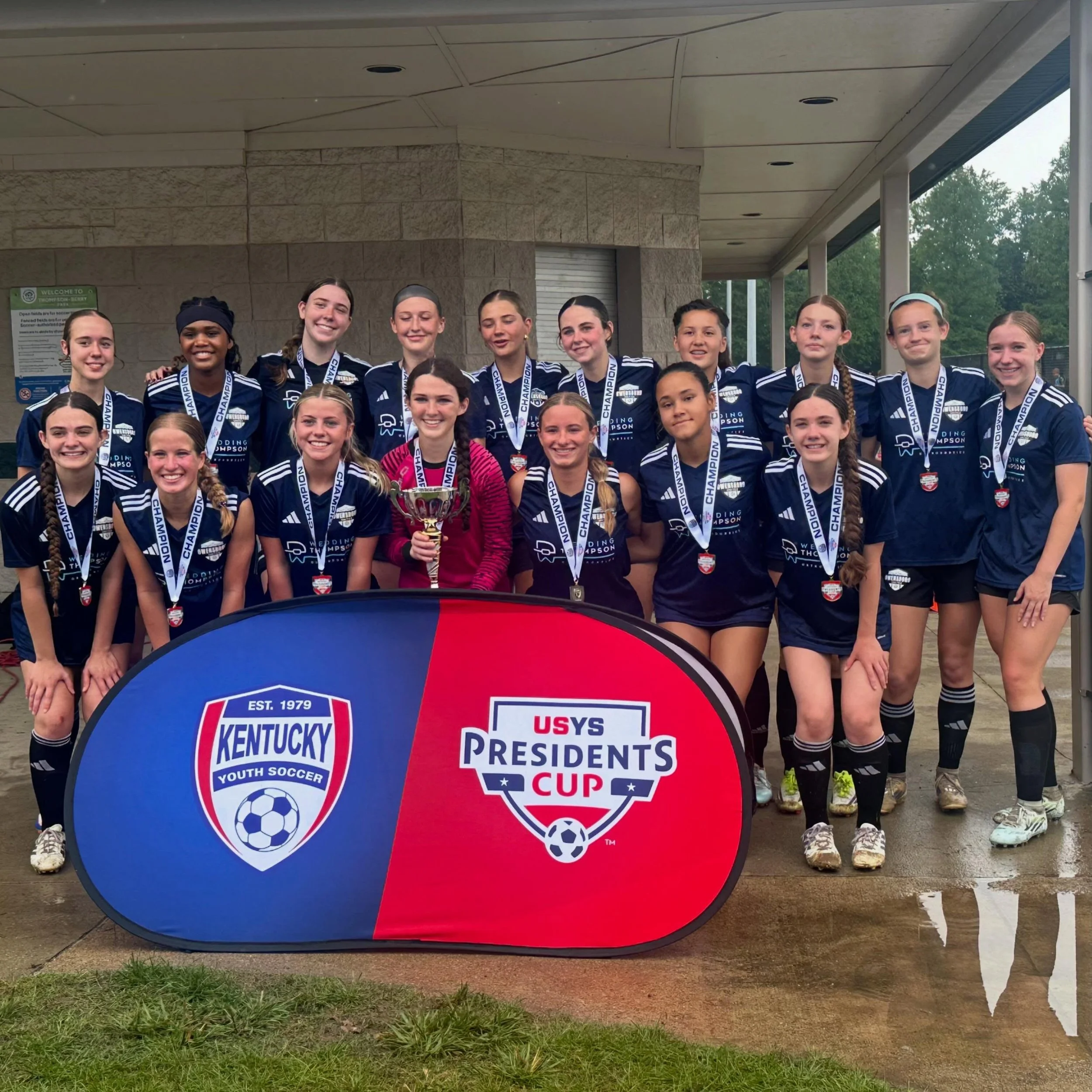 2010 Girls are President Cup Champions!!! 🏆 

They will now move on to Presidents Cup Subregionals
June 11-14 &bull; Grand Park, Indianapolis, IN! 📍

Special thank you to ALL of our older girls for their hard work this season! Not forgetting our wo