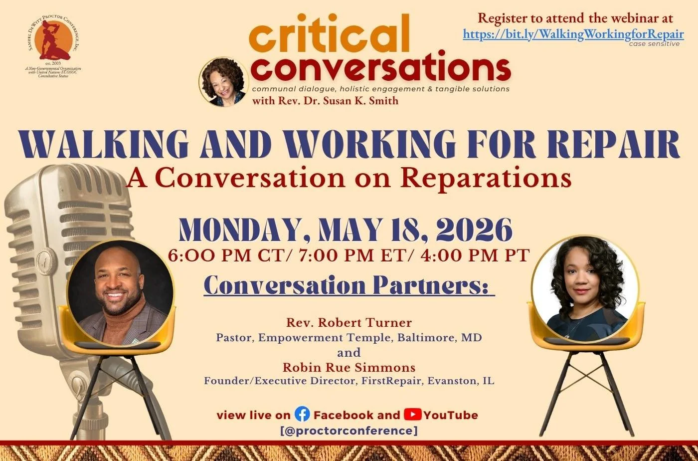 Join us for another episode of Critical Conversations, insightful discussions that educate, empower, and inspire! Together, we address pressing issues and inspire positive change within our communities and beyond! Monday, May 18, 2026 &bull; 6PM CT/7