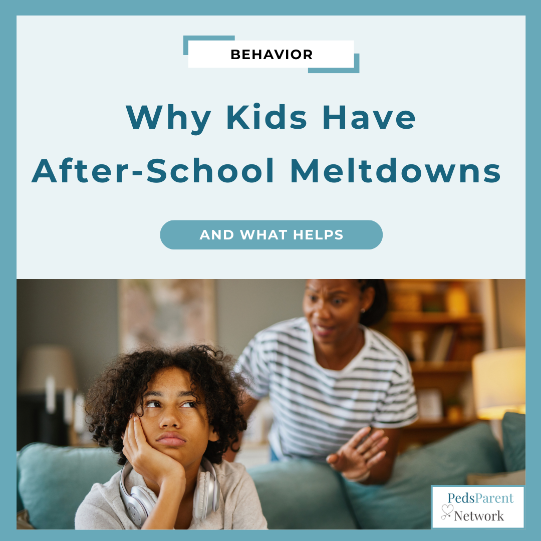 Why Kids Have After-School Meltdowns