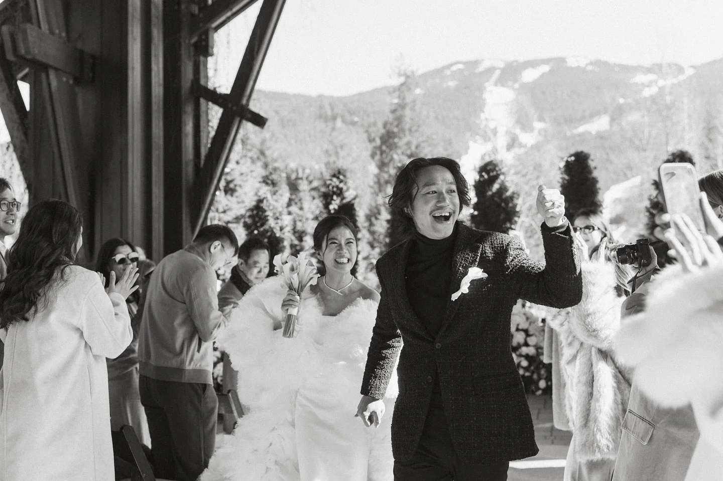 A new way to celebrate love- a winter wedding creating an unparalleled experience for your guests.

Official: @ouumywedding
Venue: @nitalakelodge @thedenwhistler @whistlerblackcomb @creekbreadwhistler @araxirestaurant
Planning &amp; Design: @thewilde