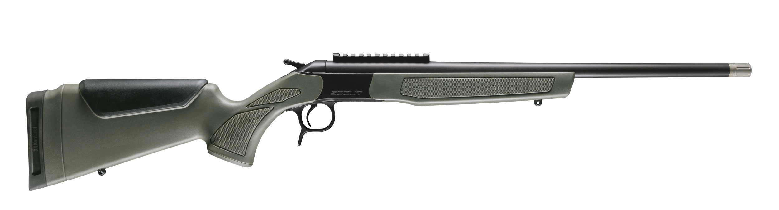 CR4918, Scout Spur Shotgun, OD Green, Blued.png