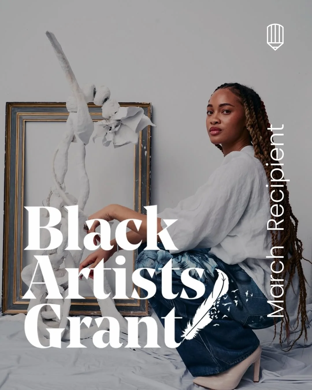 So proud of Kiara for her constant drive towards art and expression 💐 #147 @creativedebuts grant recipient.