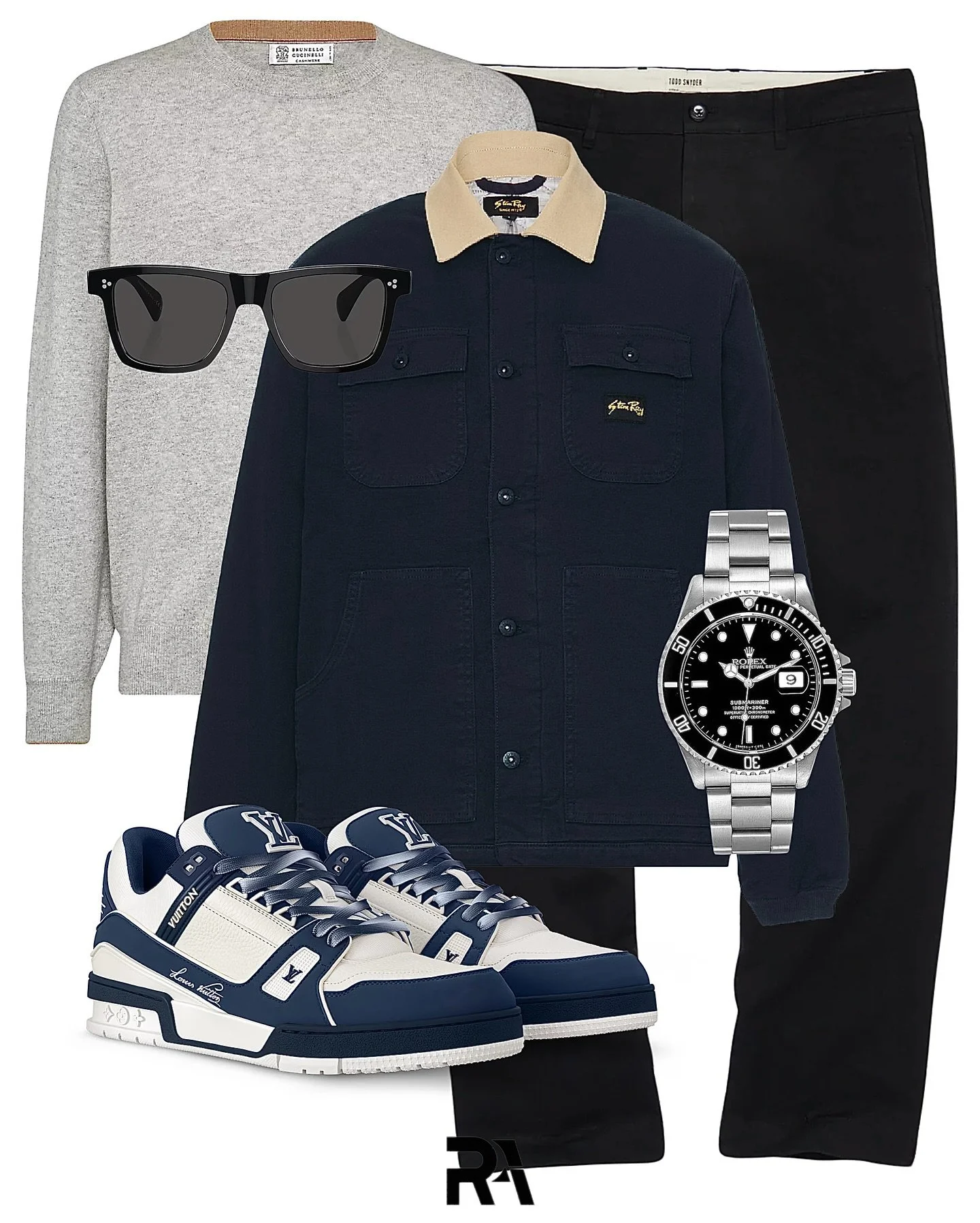 What was your FAVORITE gift you received this year??? Let us know down below 👇🏽 Comment &ldquo;SHOP&rdquo; for links sent straight to your inbox 📥 All outfits can be shopped through links in our stories, or our website: runwayathlete.com #mensfash