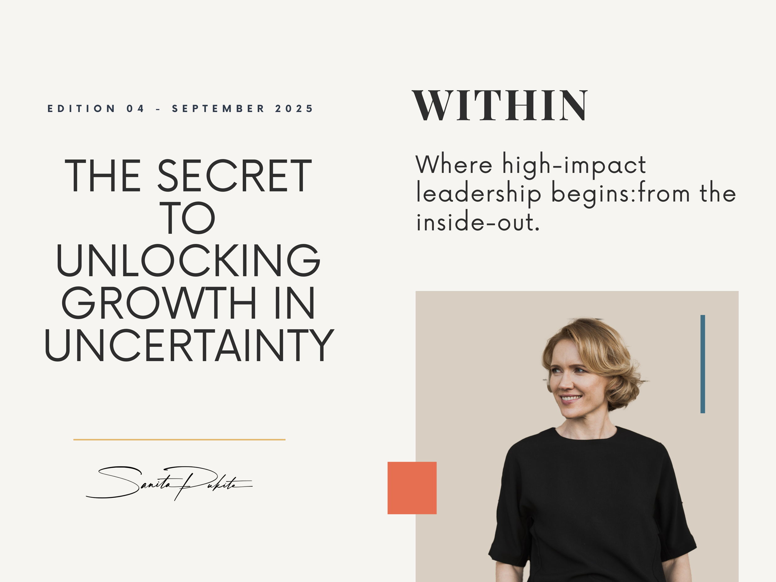 The Secret to Unlocking Growth in Uncertainty