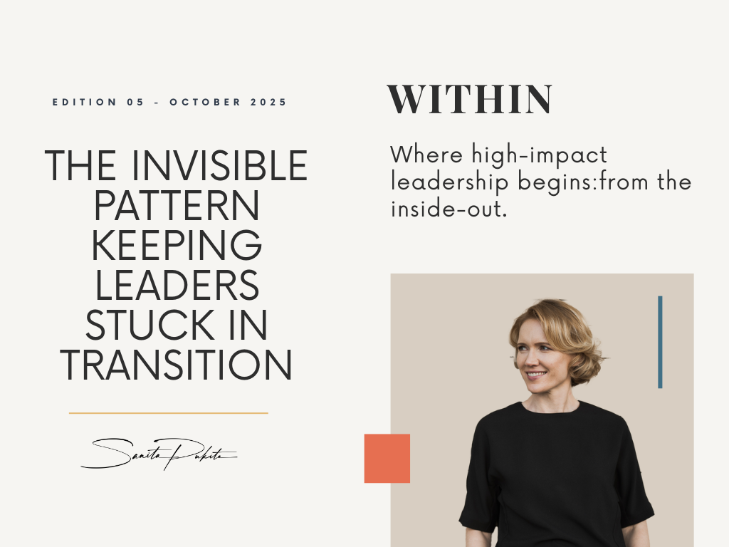 The Invisible Pattern Keeping Leaders Stuck in Transition