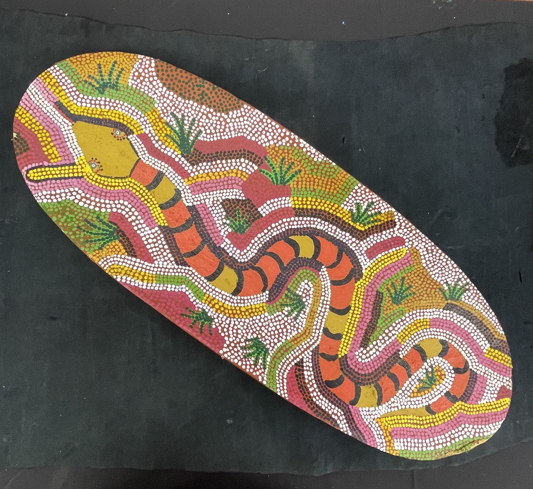 Painted Coolamon (1960s)