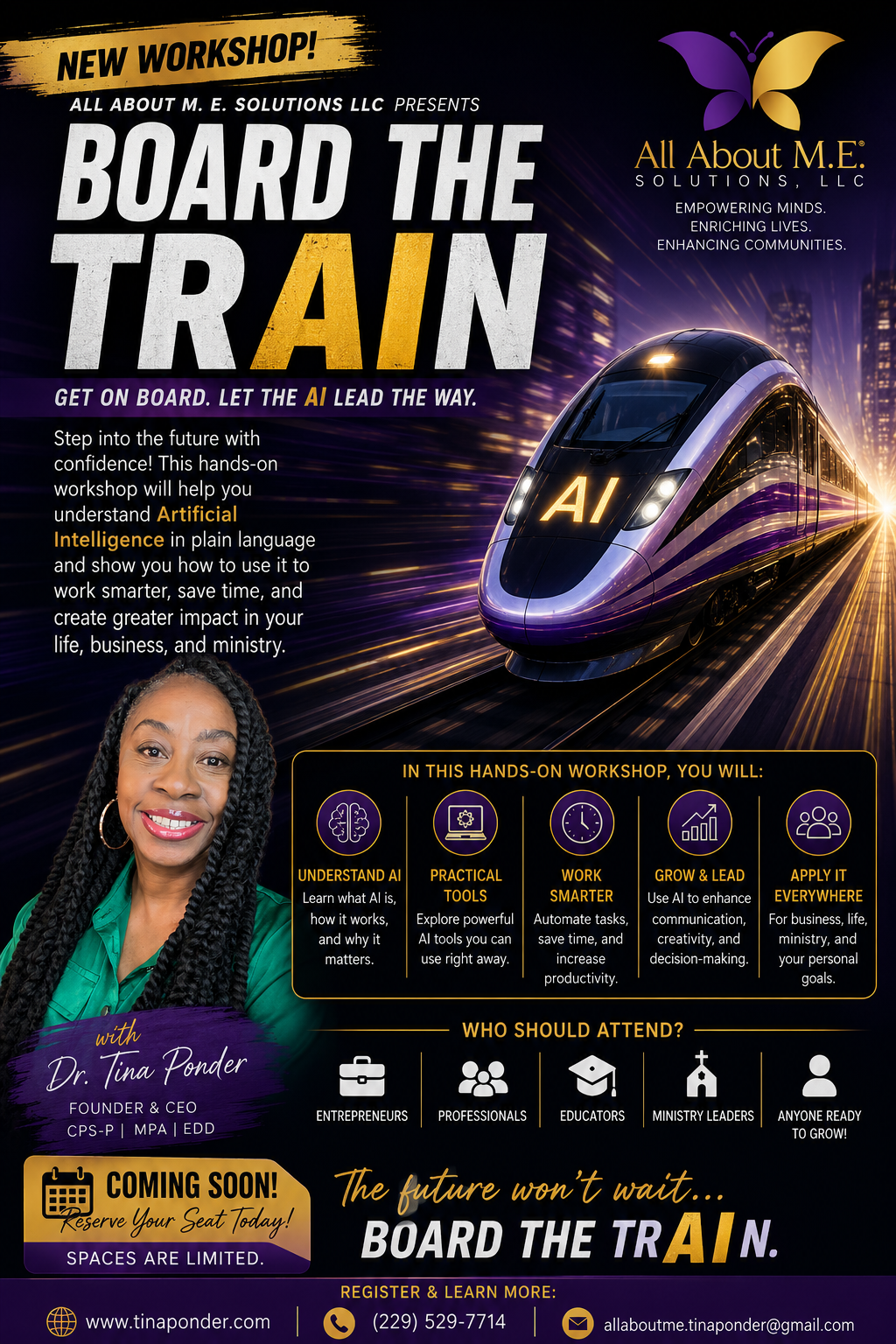 Board the TrAIn