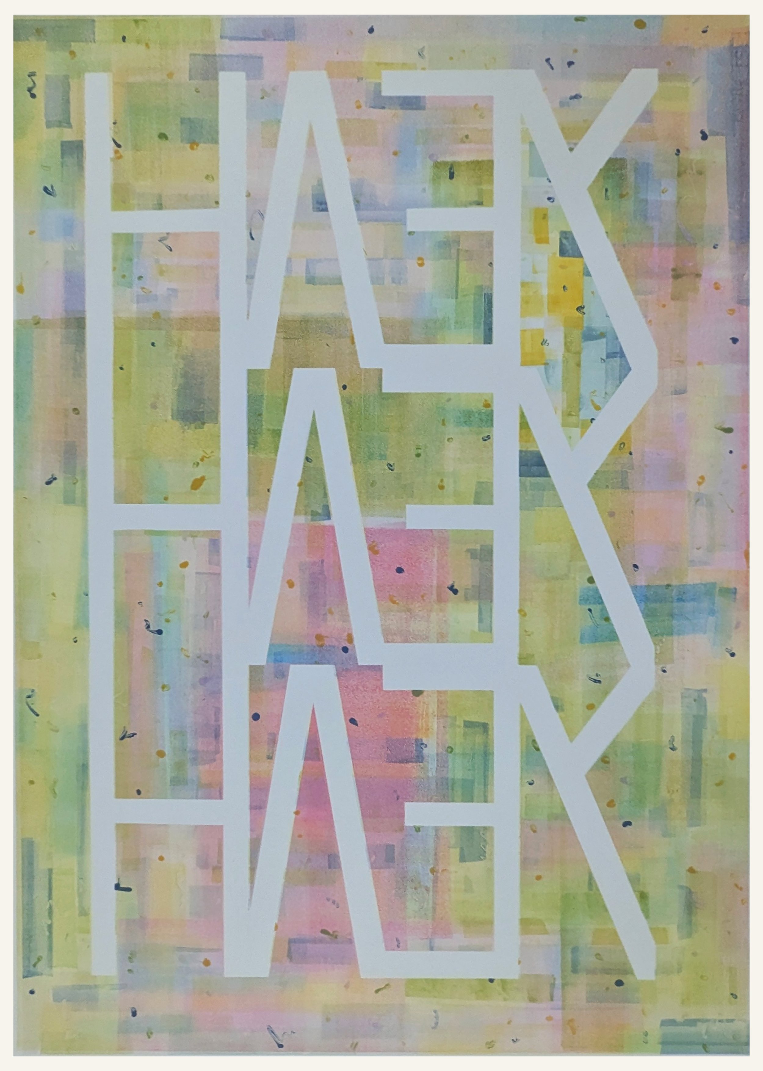 Jon Campbell
Yeah Yeah Yeah
monotype
53.5 x 73 cm