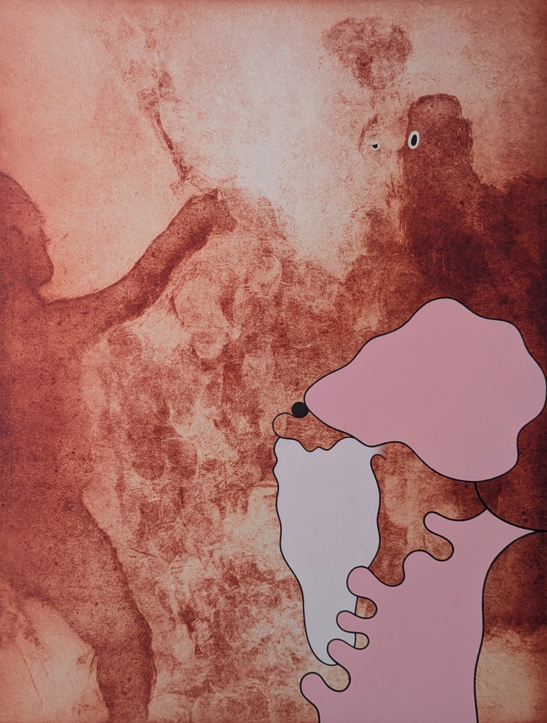 Brent Harris
The Problem 2015
photopolymer gravure and multi-layer screenprint, edition of 30
76 x 56 cm