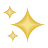 Two sparkling stars or twinkle effects.