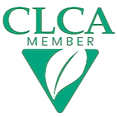 CLCA Member logo with green text and a leaf symbol