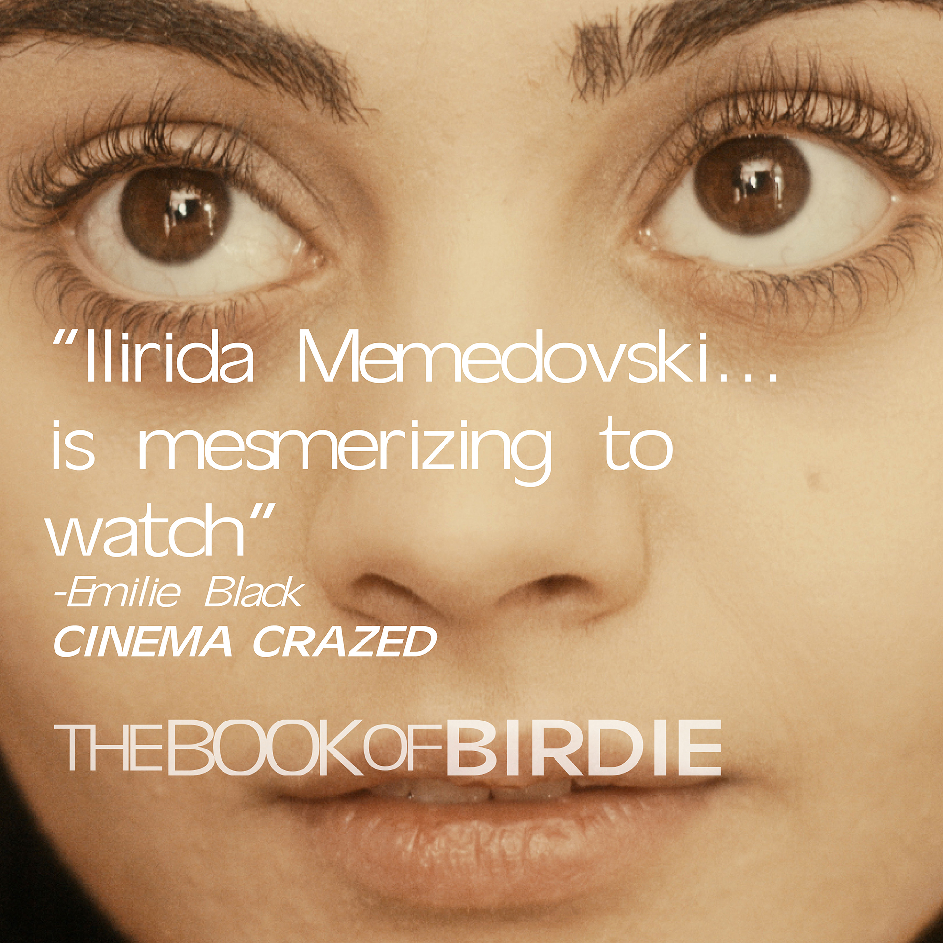 Film review quote: Ilirida Memedovski is mesmerizing to watch