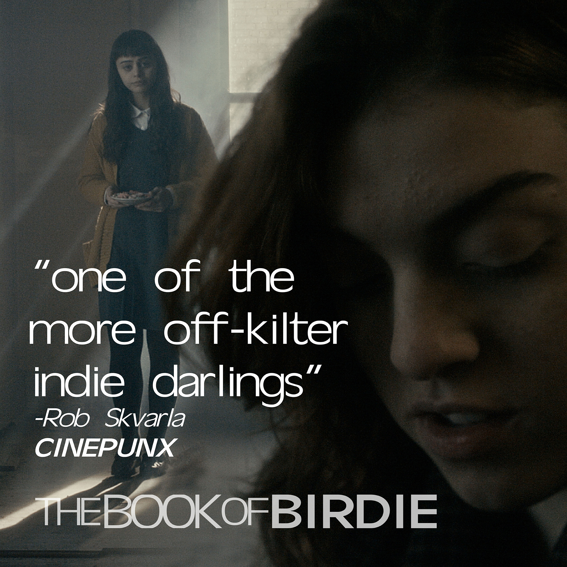 Film review quote: One of the more off-kilter indie darlings