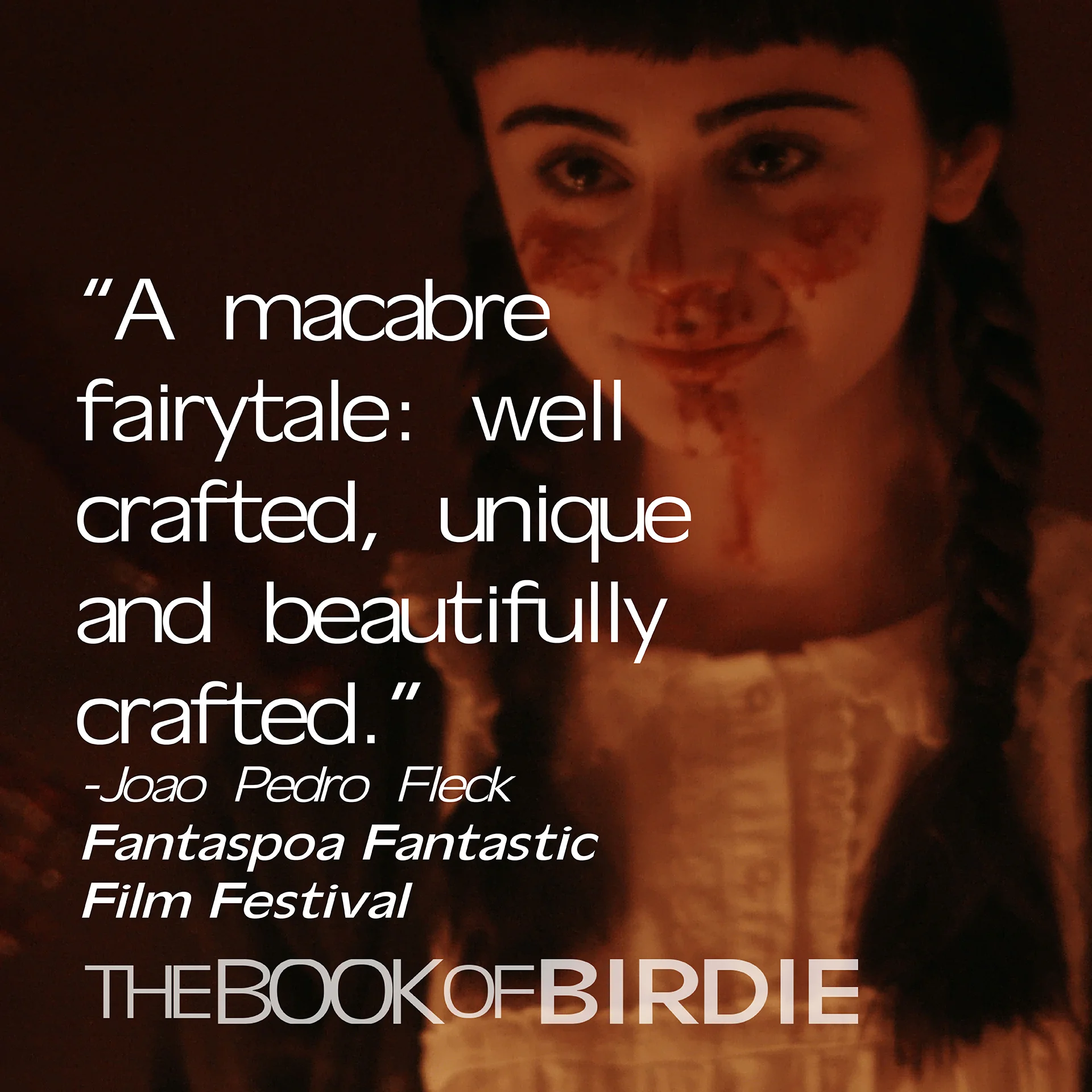 Film review quote: A macabre fairytale