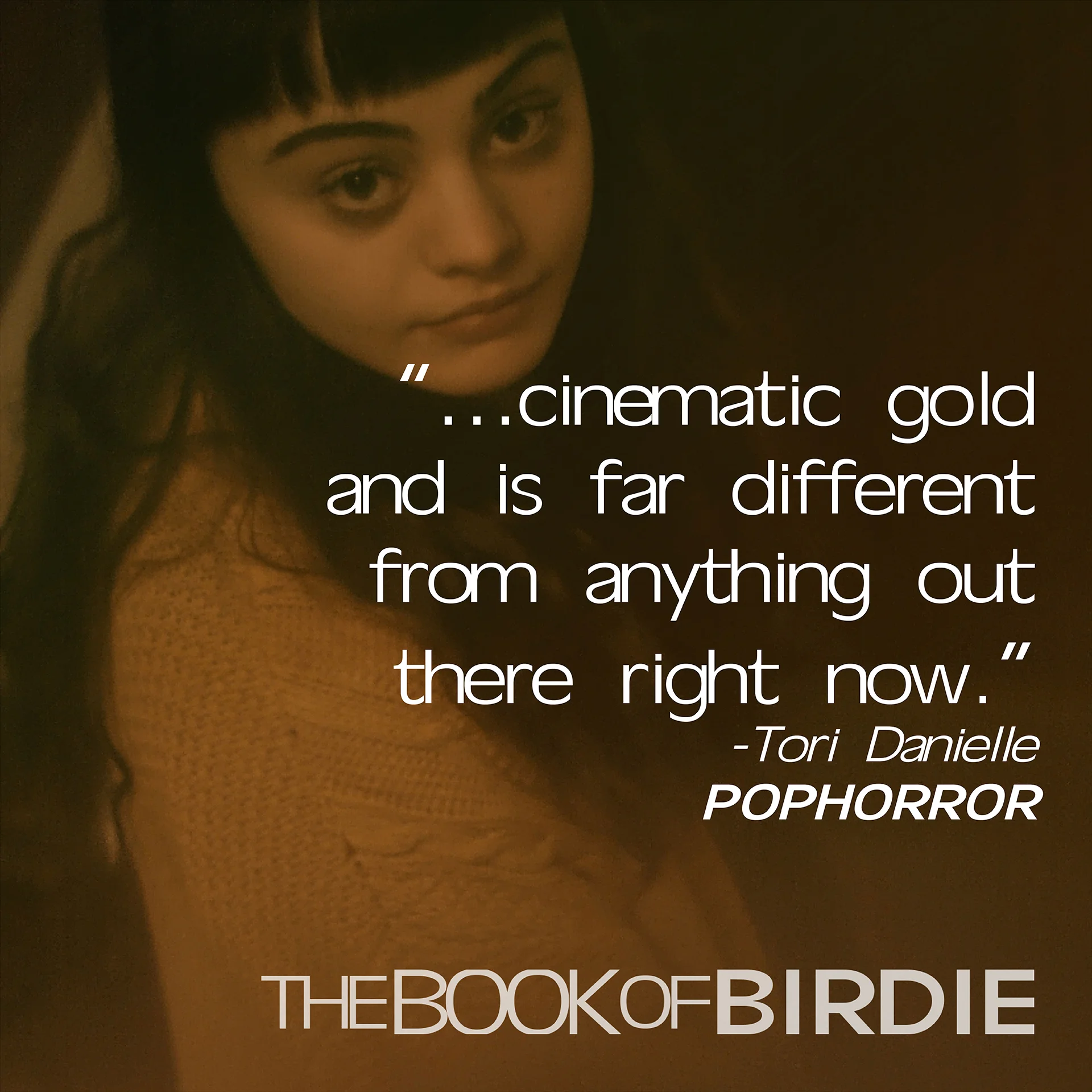 Film review quote: Cinematic gold